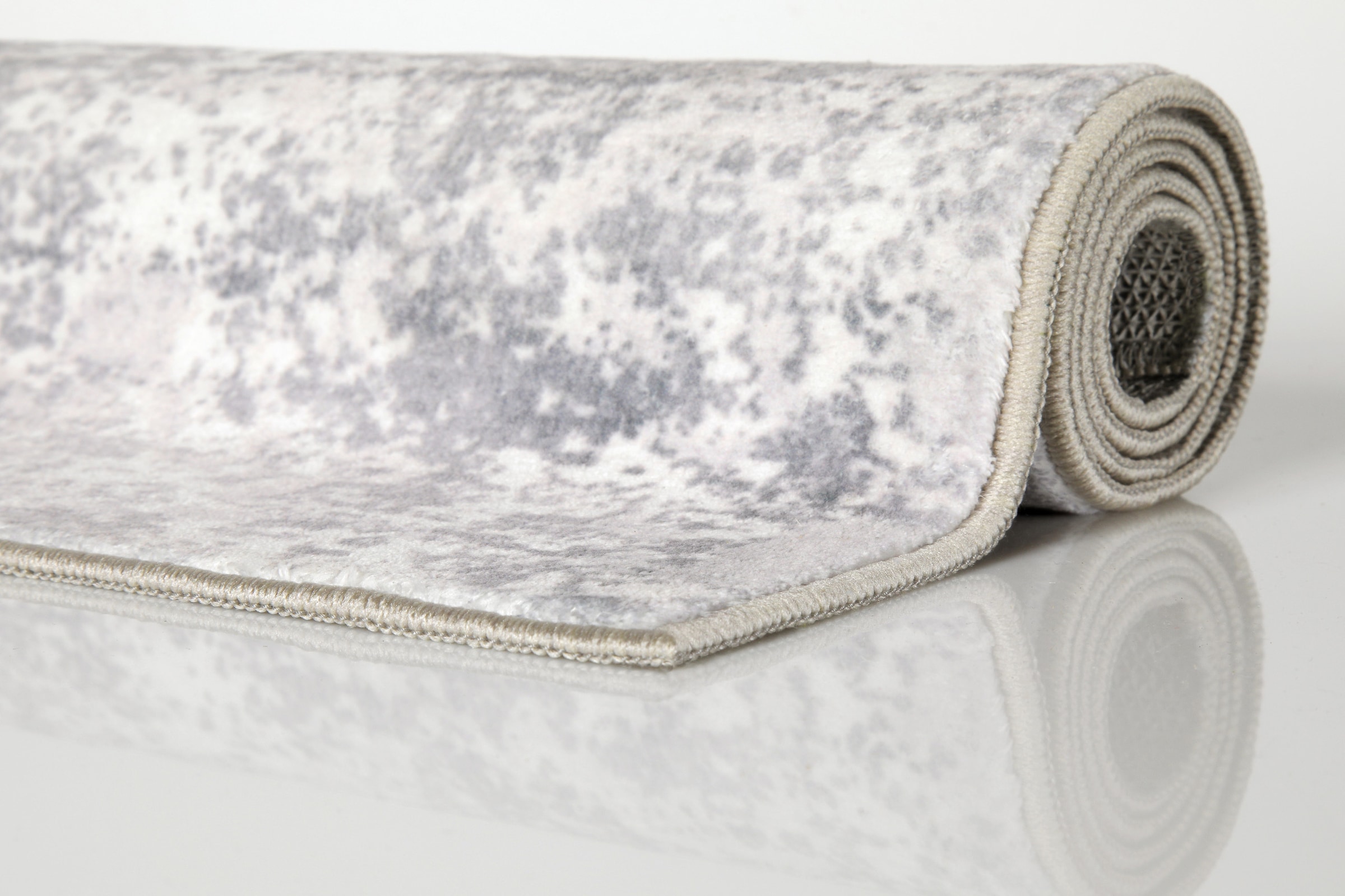 Wecon home Badematte »Samu«, Marmor Design, waschbar, rutschfest, schnell trocknend, Badteppich