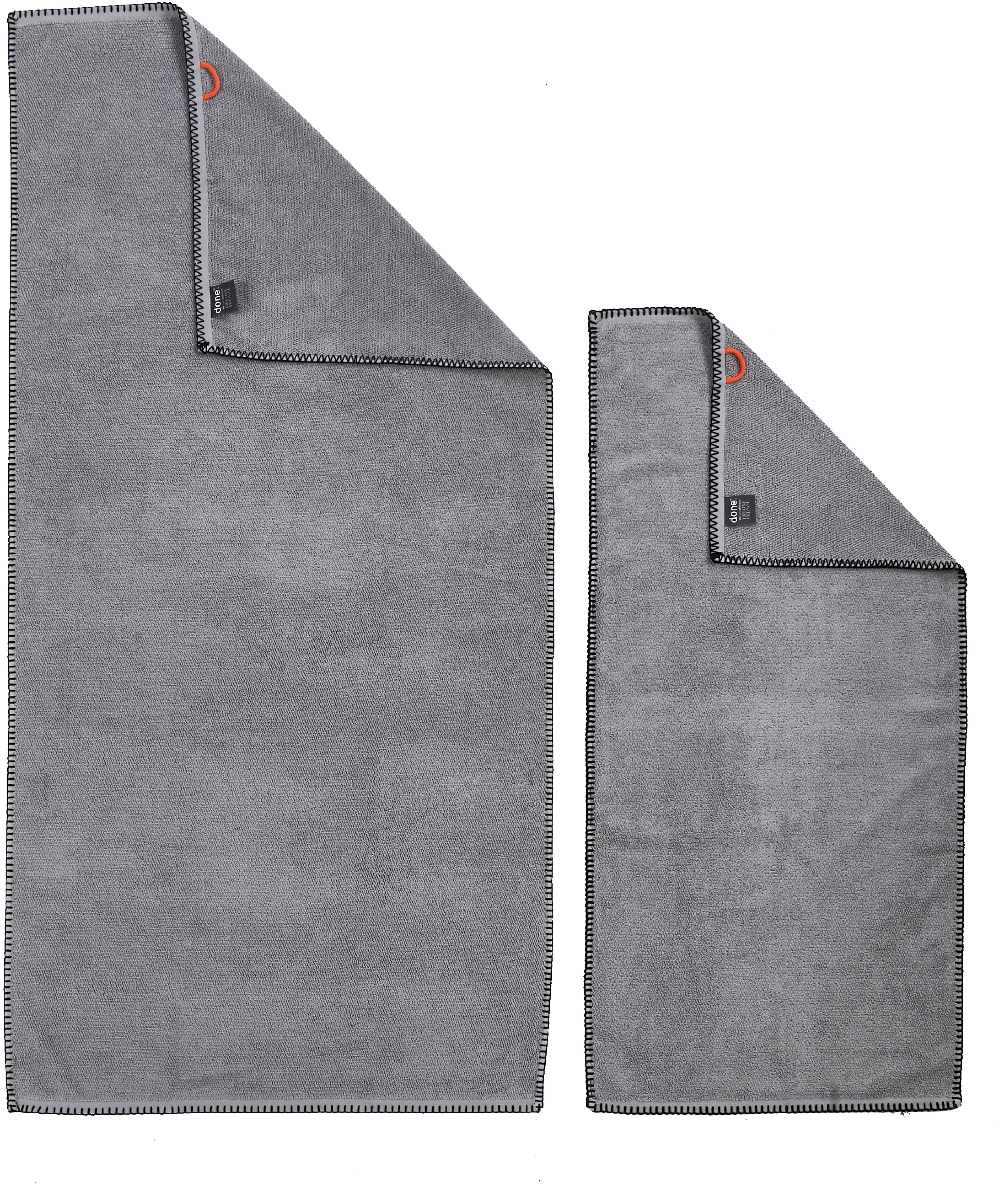 Thumbnail - done. Handtuch Set "Deluxe Prime 2xHandtücher (50x100 cm), 2x Duschtücher (70x140 cm)" Set 4 Stk. Zwirnfrottee mit einfa...