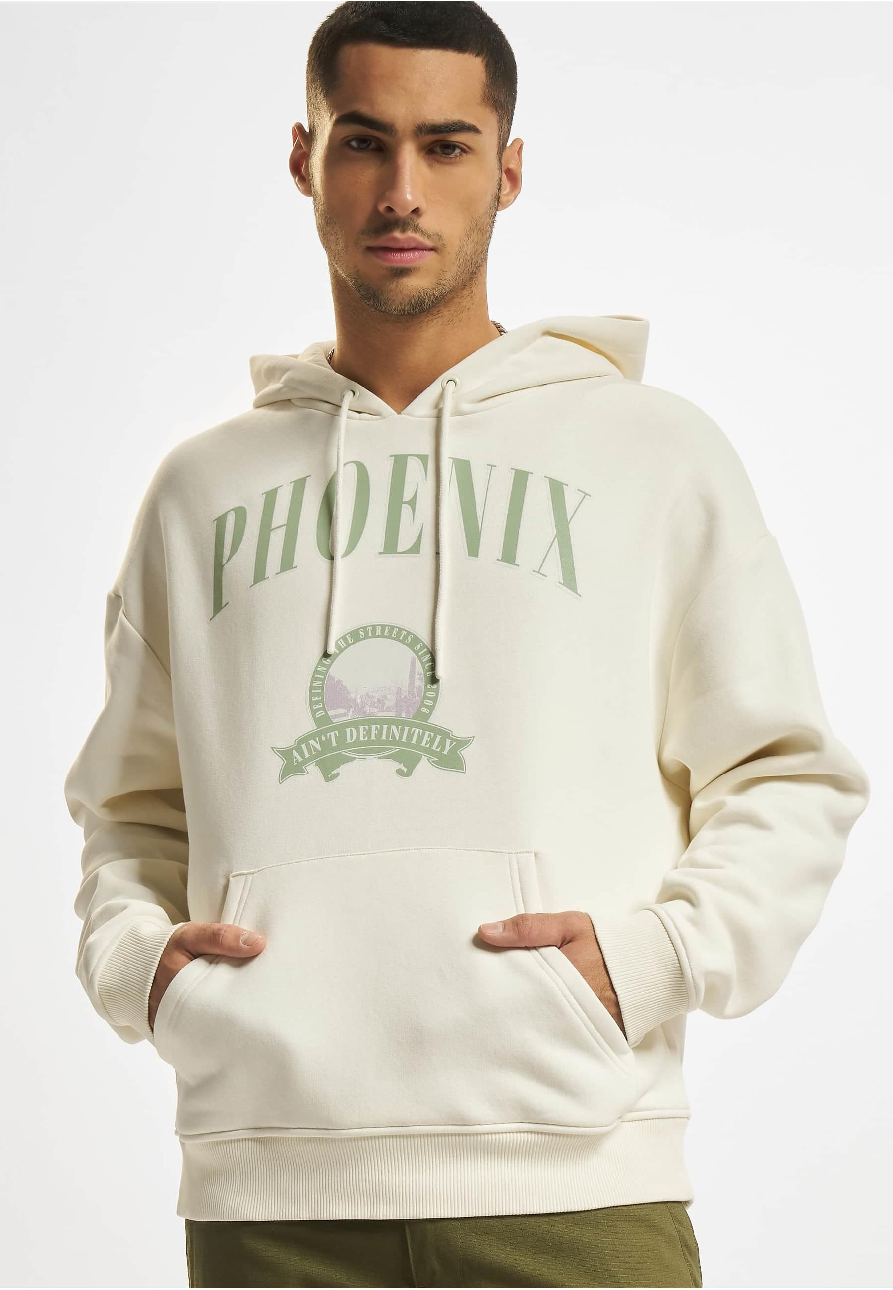 DEF Kapuzensweatshirt »DEF Herren DEF Left Circular Print Hoody«, (1 tlg.)