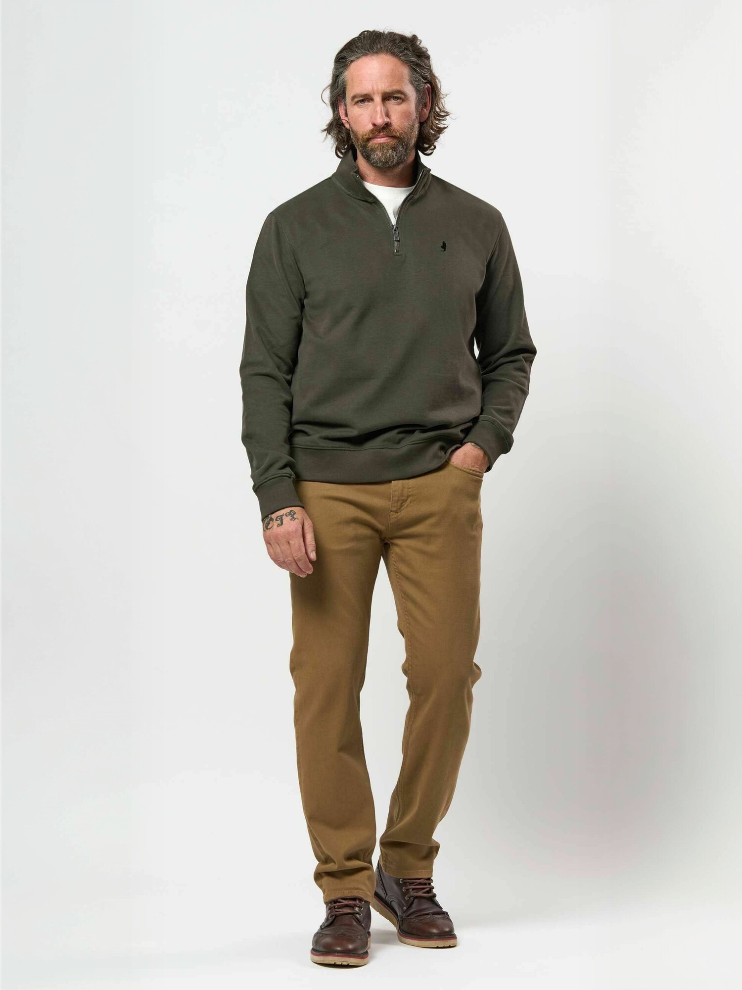 MCS Rundhalspullover »MCS Pullover MCVilmar«