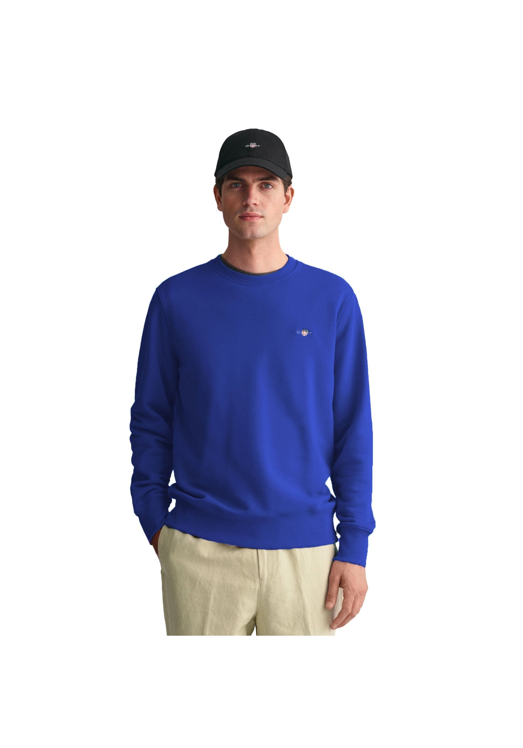 Gant Sweatshirt »Sweatshirt REGULAR SHIELD C-NECK SWEAT«
