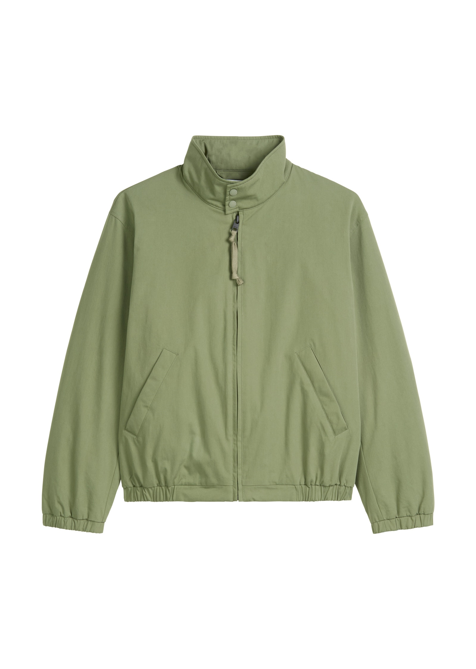 Marc O'Polo DENIM Outdoorjacke »mit elastischem Bund«, ohne Kapuze