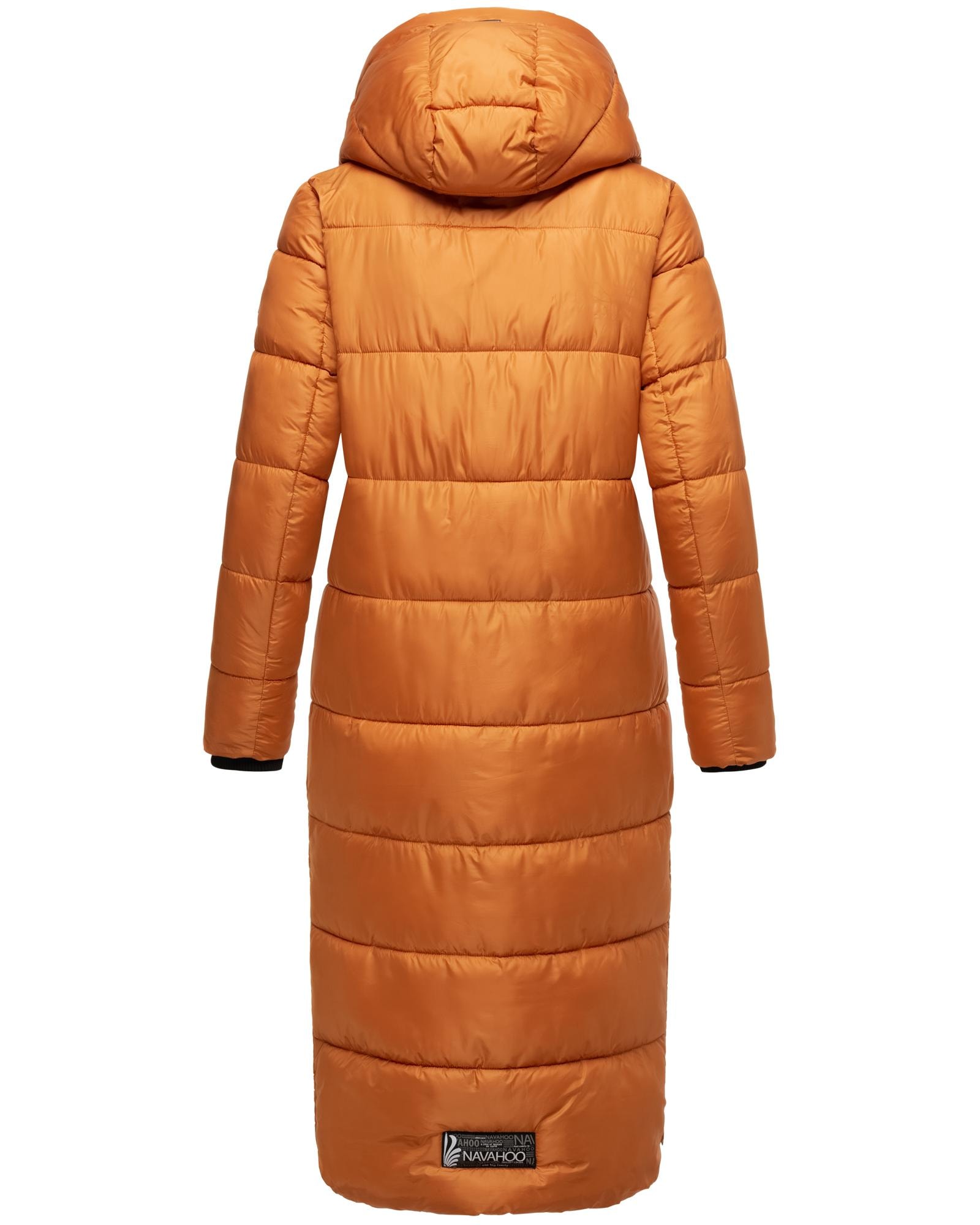 Navahoo Steppmantel »Waffelchen« Wintermantel mit Gehschlitzen und Kapuze