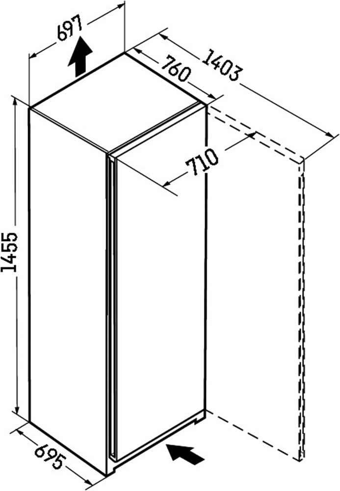 Liebherr Gefrierschrank Plus »FNa 6635_997208551« 145,5 cm hoch 69,7 cm breit