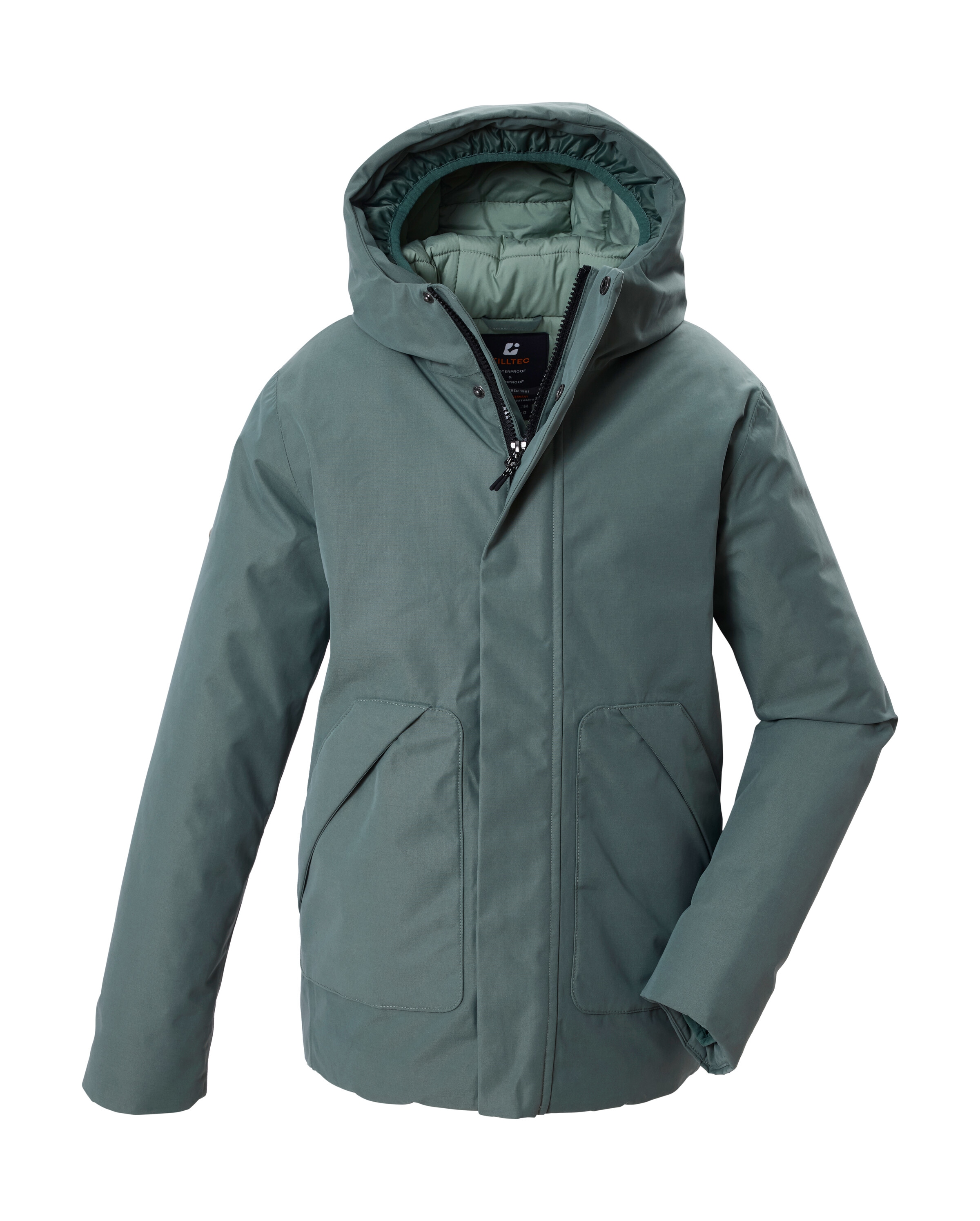 Killtec Funktionsjacke "KOW 184 BYS JCKT" Wattierte, wasserdichte Kids-Jacke mit Teflon EcoElite™ Imprägnierung
