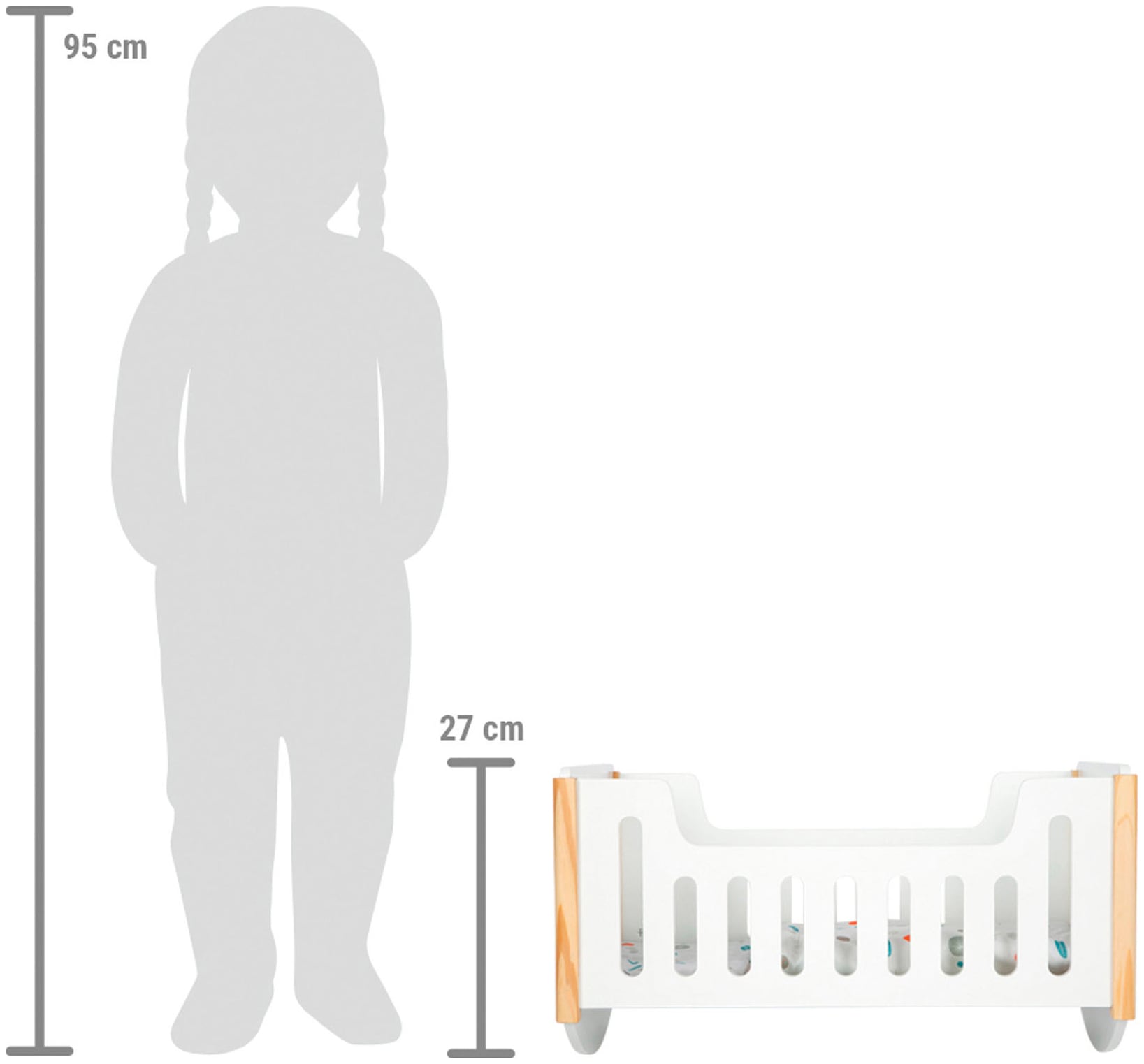 Small Foot Puppenbett »Little Button«