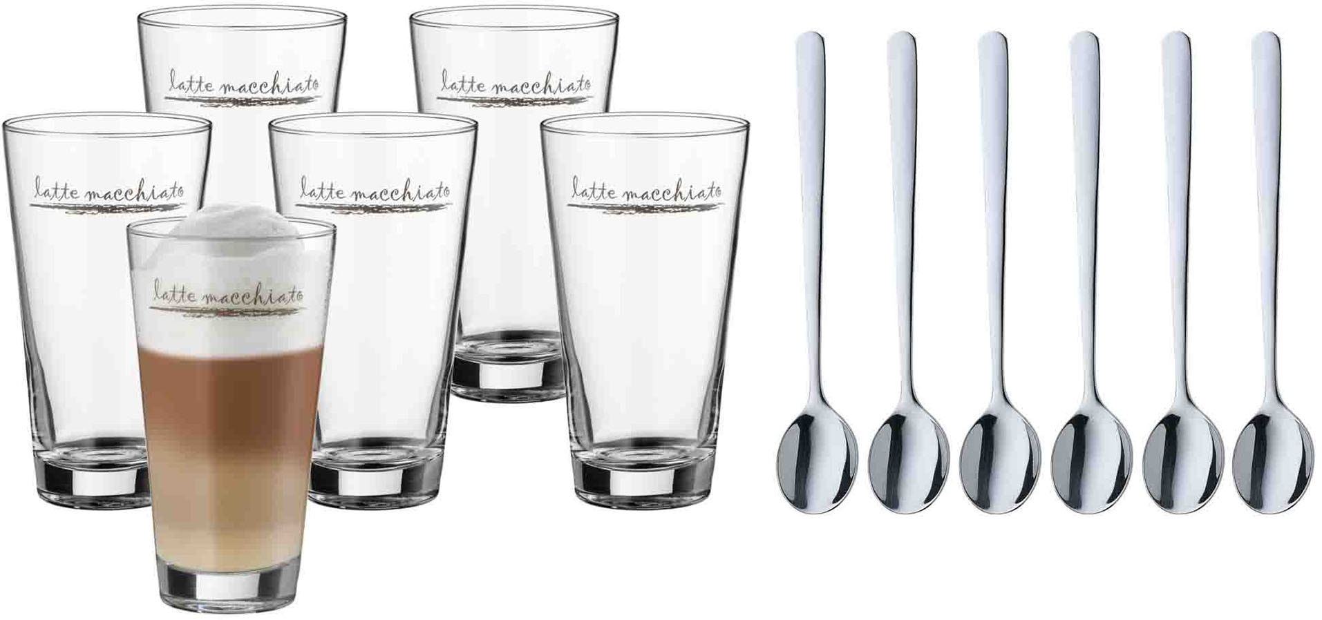 Gläser-Set »Clever&More«, (Set, 12 tlg., 6x Latte Macchiato Gläser-6x Latte Macchiato...