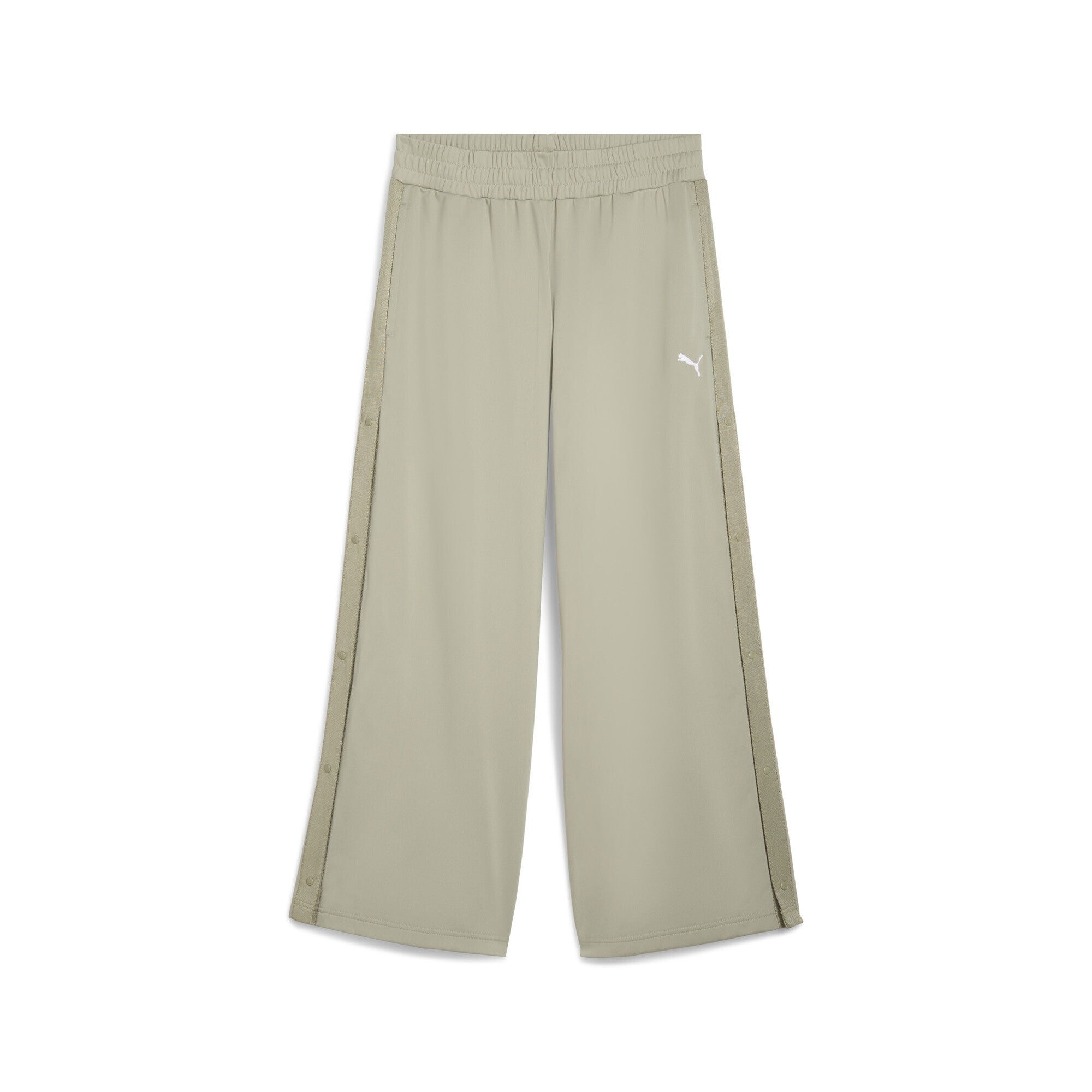 PUMA Sporthose "WARDROBE Essentials Low Rise Popper Hose Damen" günstig online kaufen