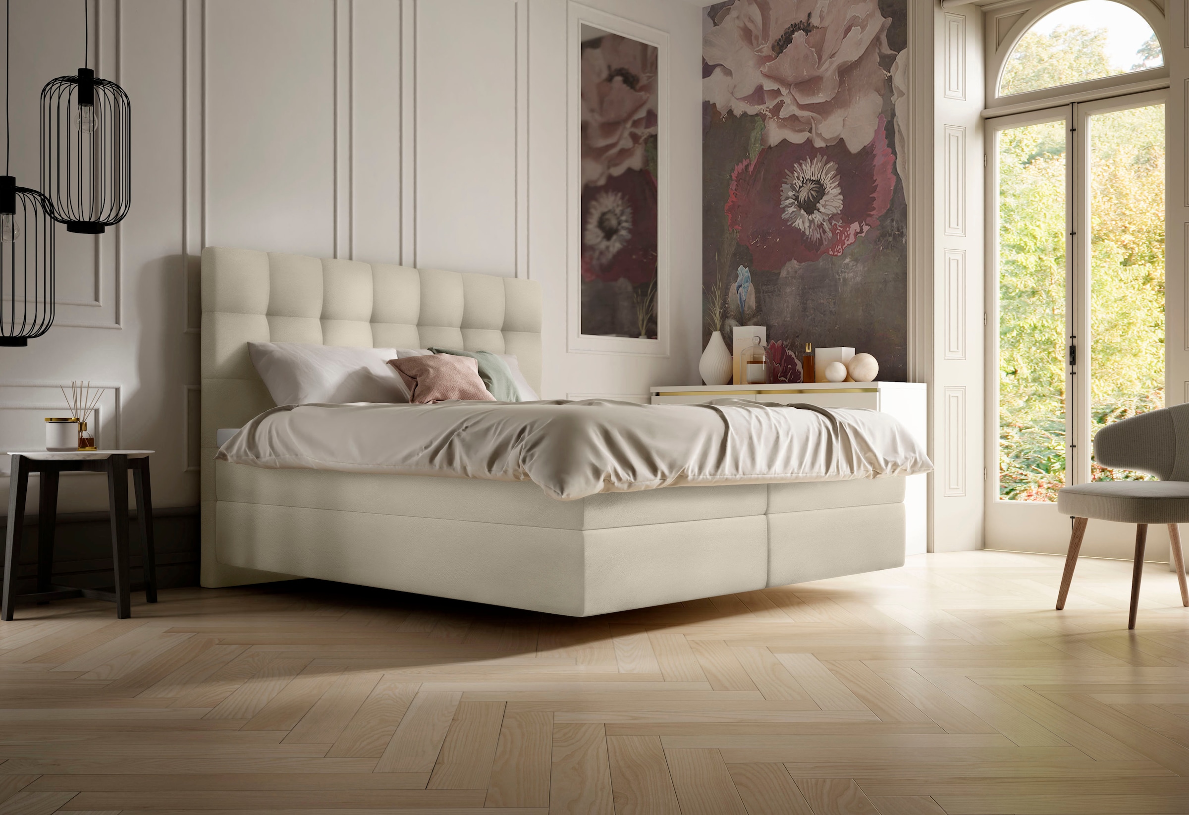 Schlaraffia Boxspringbett »Aida«, mit GELTEX® Next Topper und 7-Zonen-Tonnentaschen-Federkernmatratze