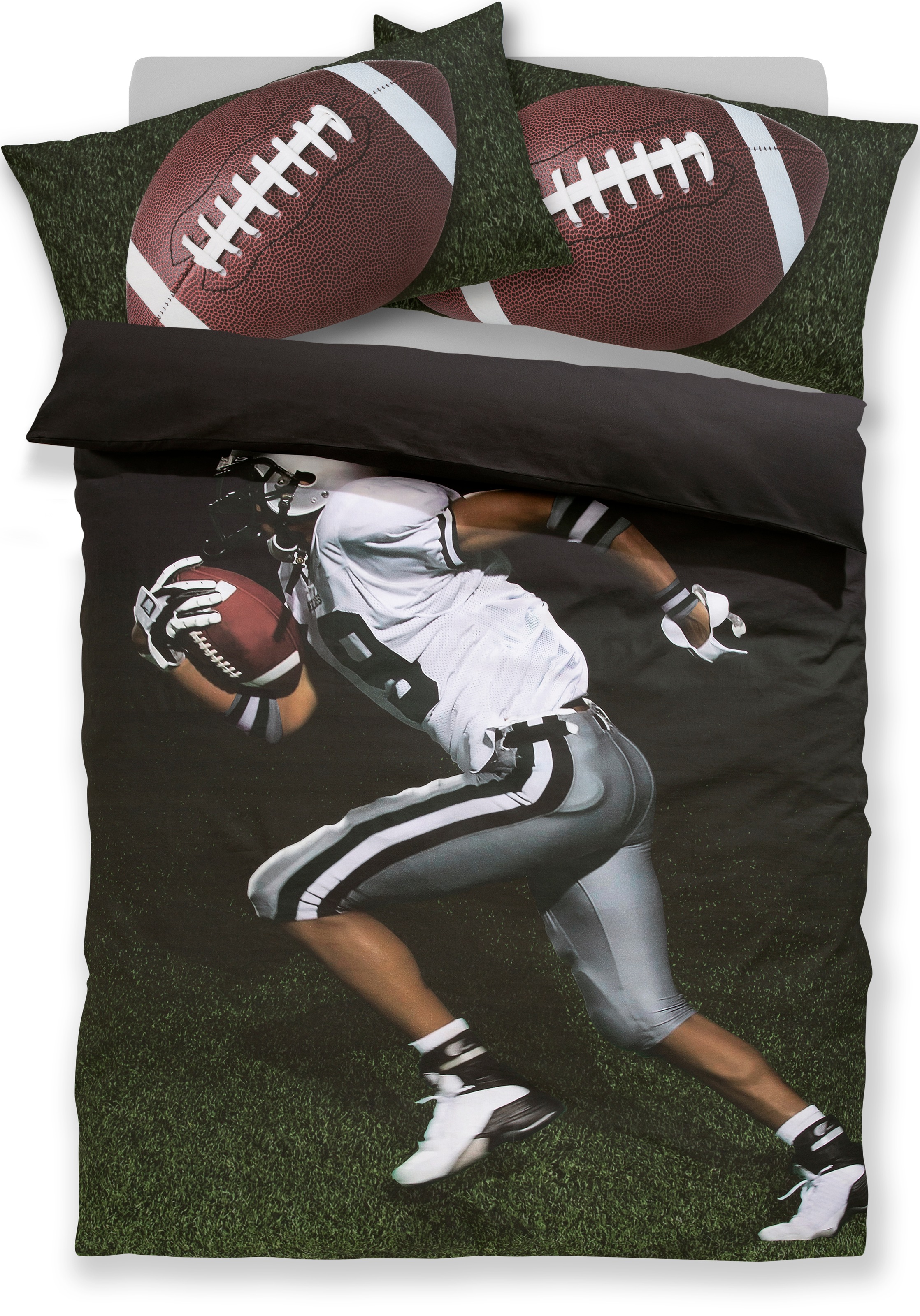 OTTO home Bettwäsche "Joonas" 2 Stk. tlg. Fußball, American Football günstig online kaufen