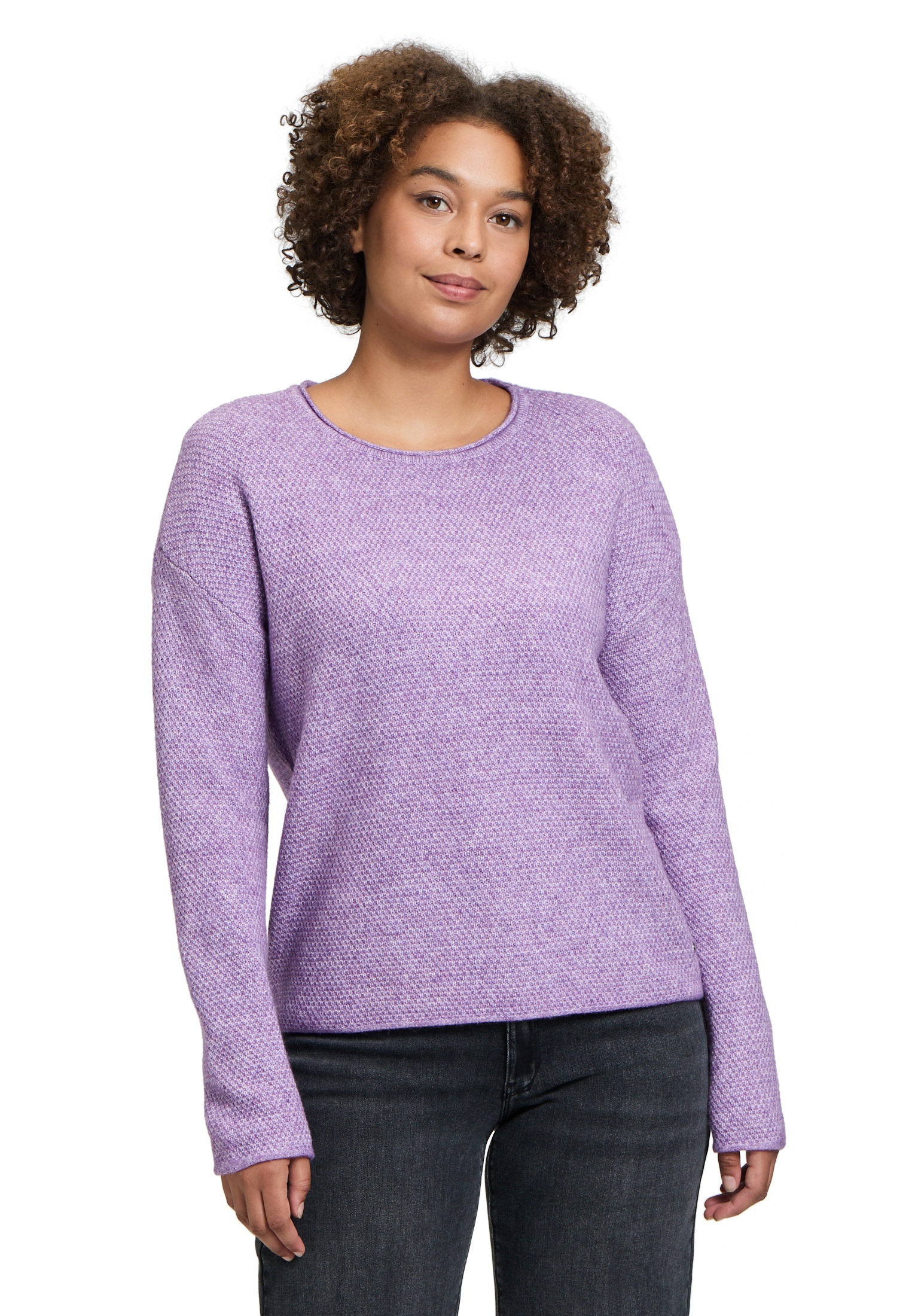 Betty&Co Strickpullover "Betty & Co Damen Strickpullover mit Rundhalsaussch günstig online kaufen