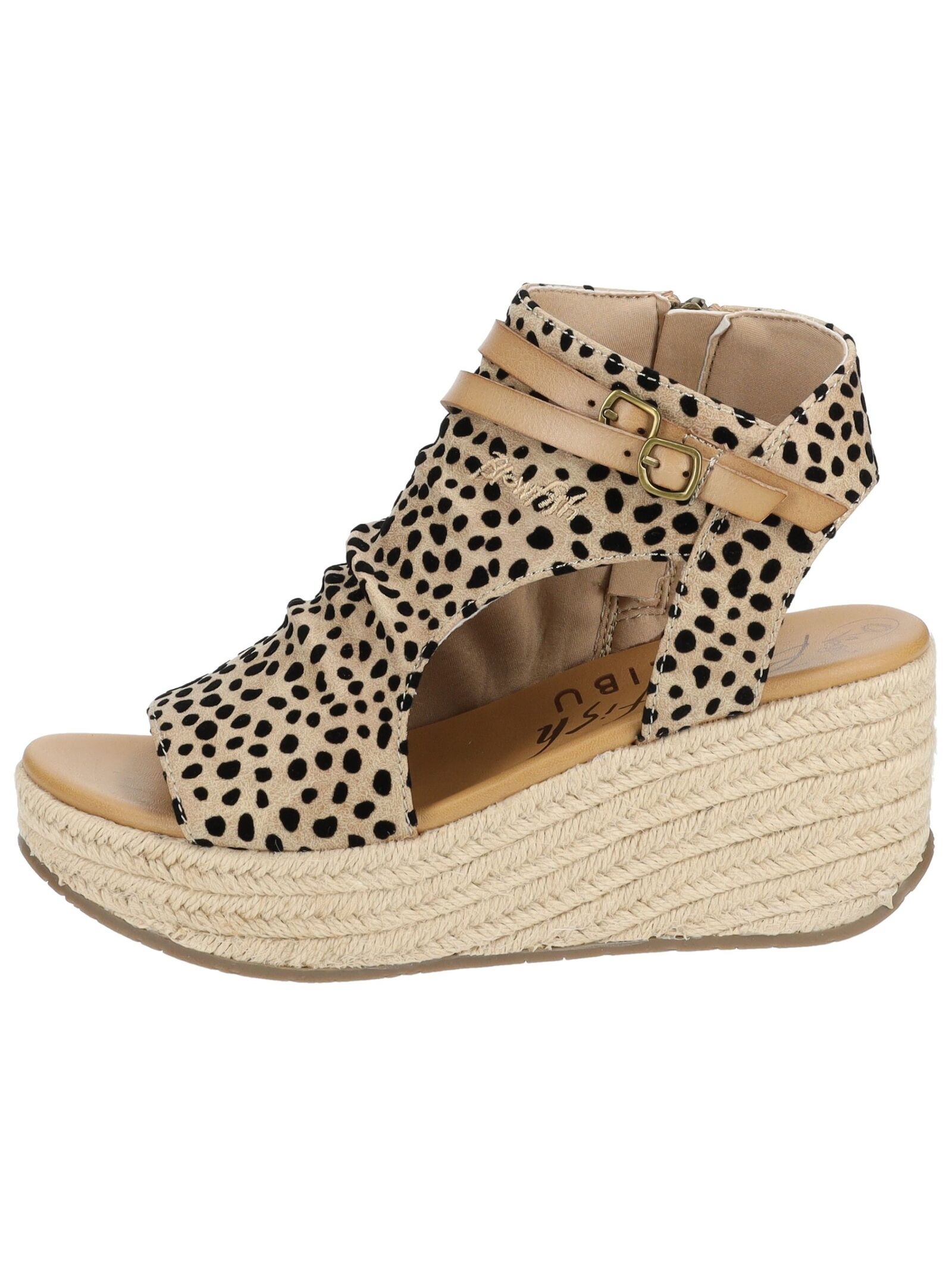 Blowfish Keilsandalette "Blowfish Sandalen Lederimitat/Textil" günstig online kaufen