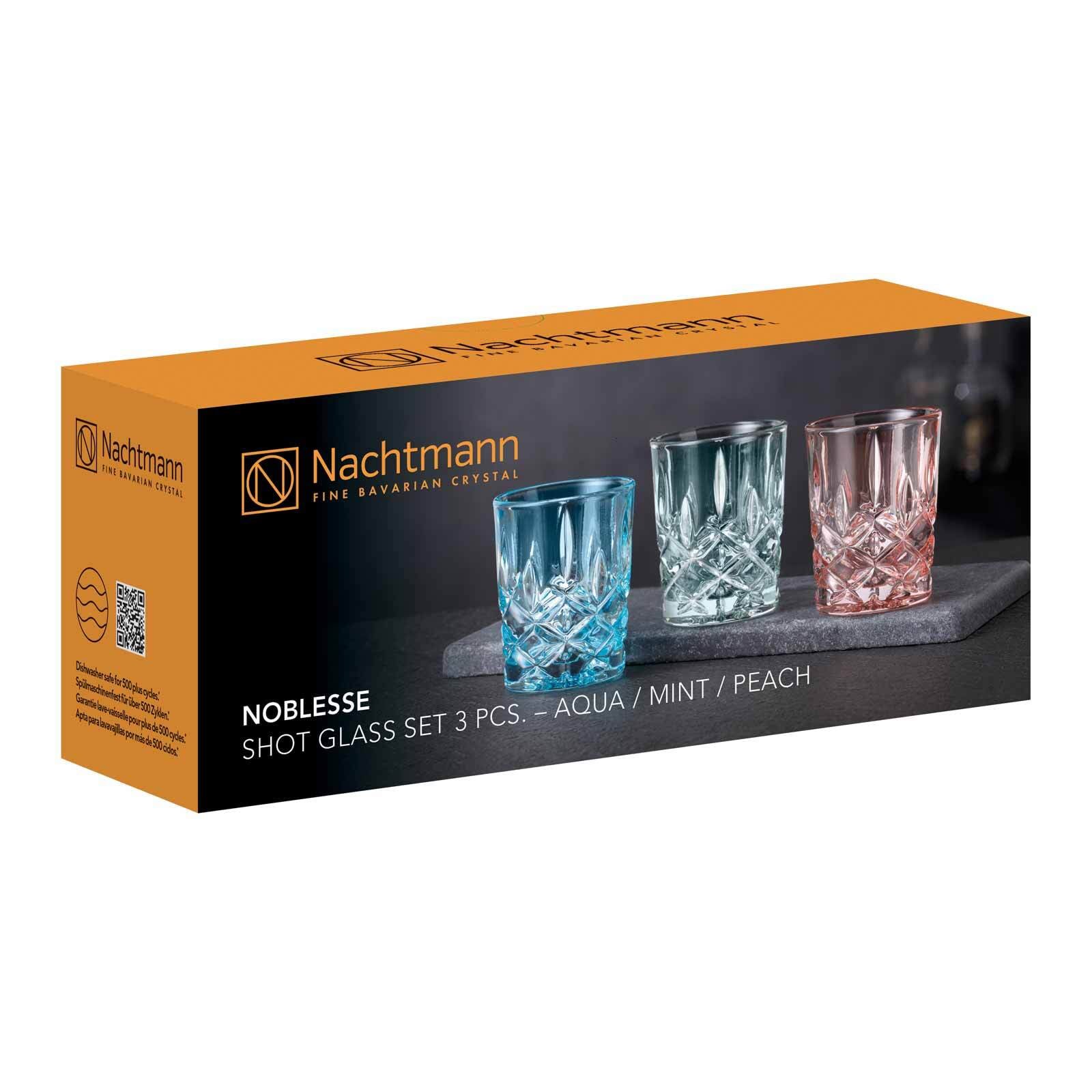 Nachtmann Schnapsglas »Stamper Fresh Colors Noblesse 55 ml 3er Set bunt«
