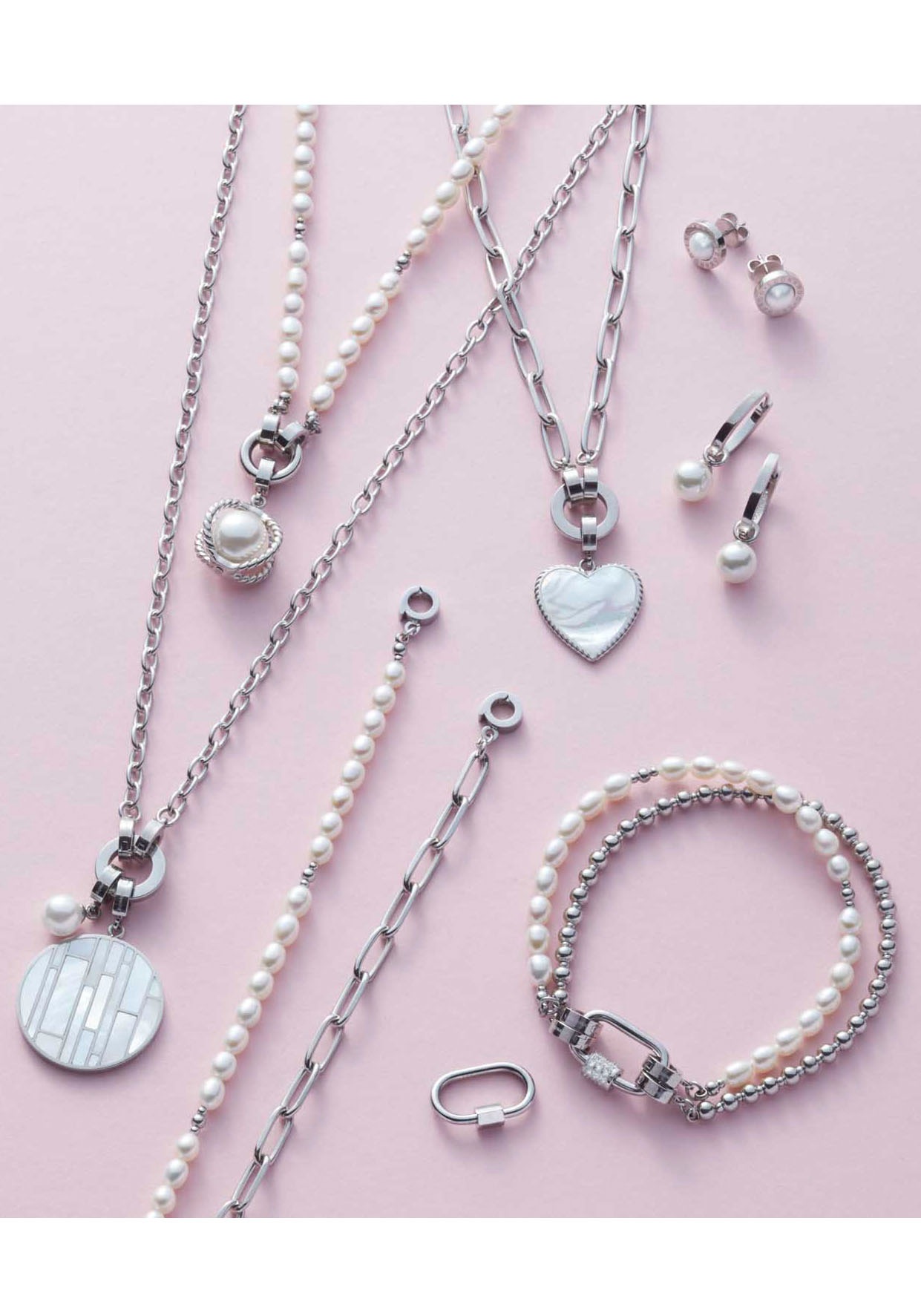 Leonardo Paola Clip&Mix Necklace Silver 2