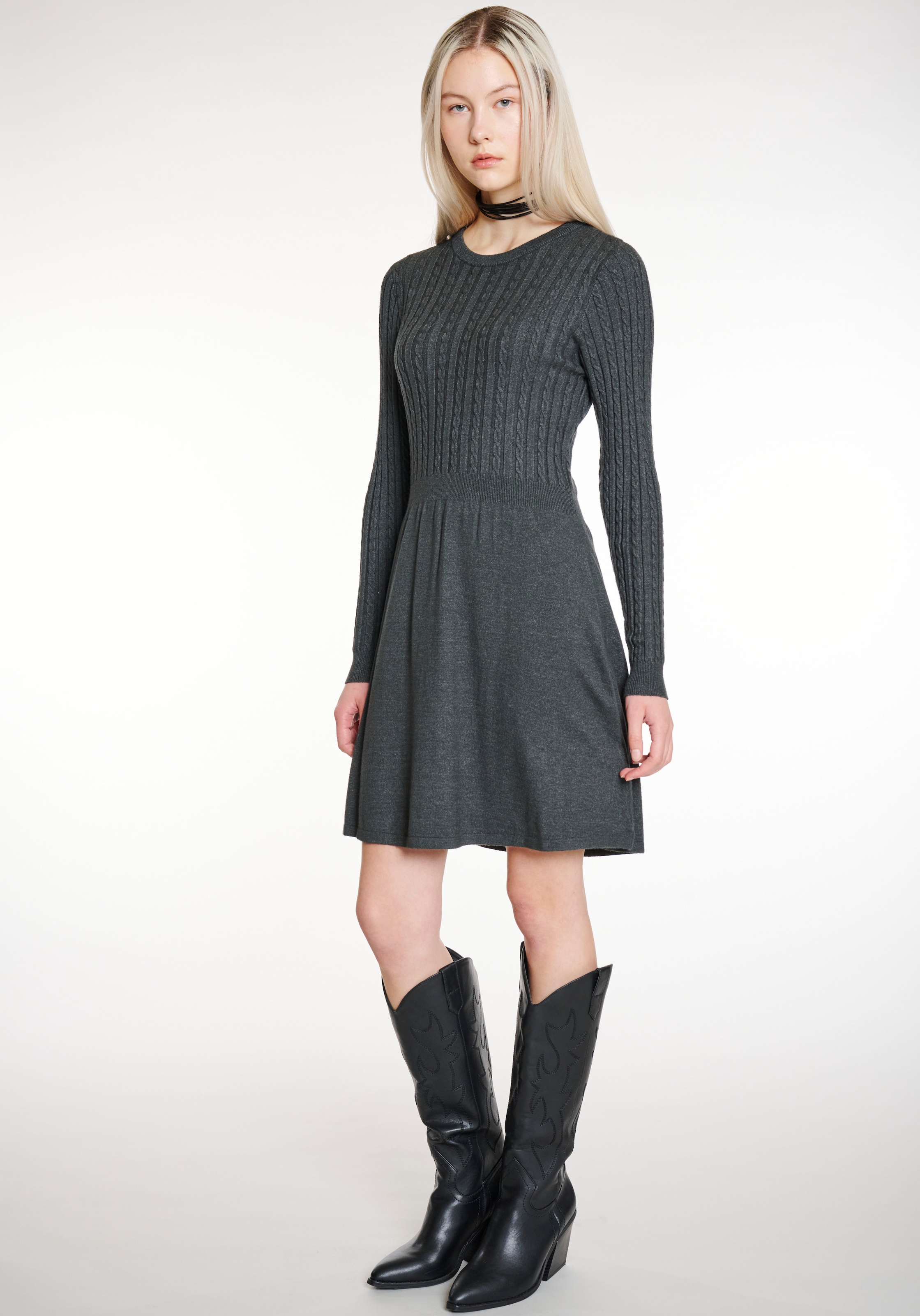 HaILY’S Strickkleid »SH V DR Au44relia«