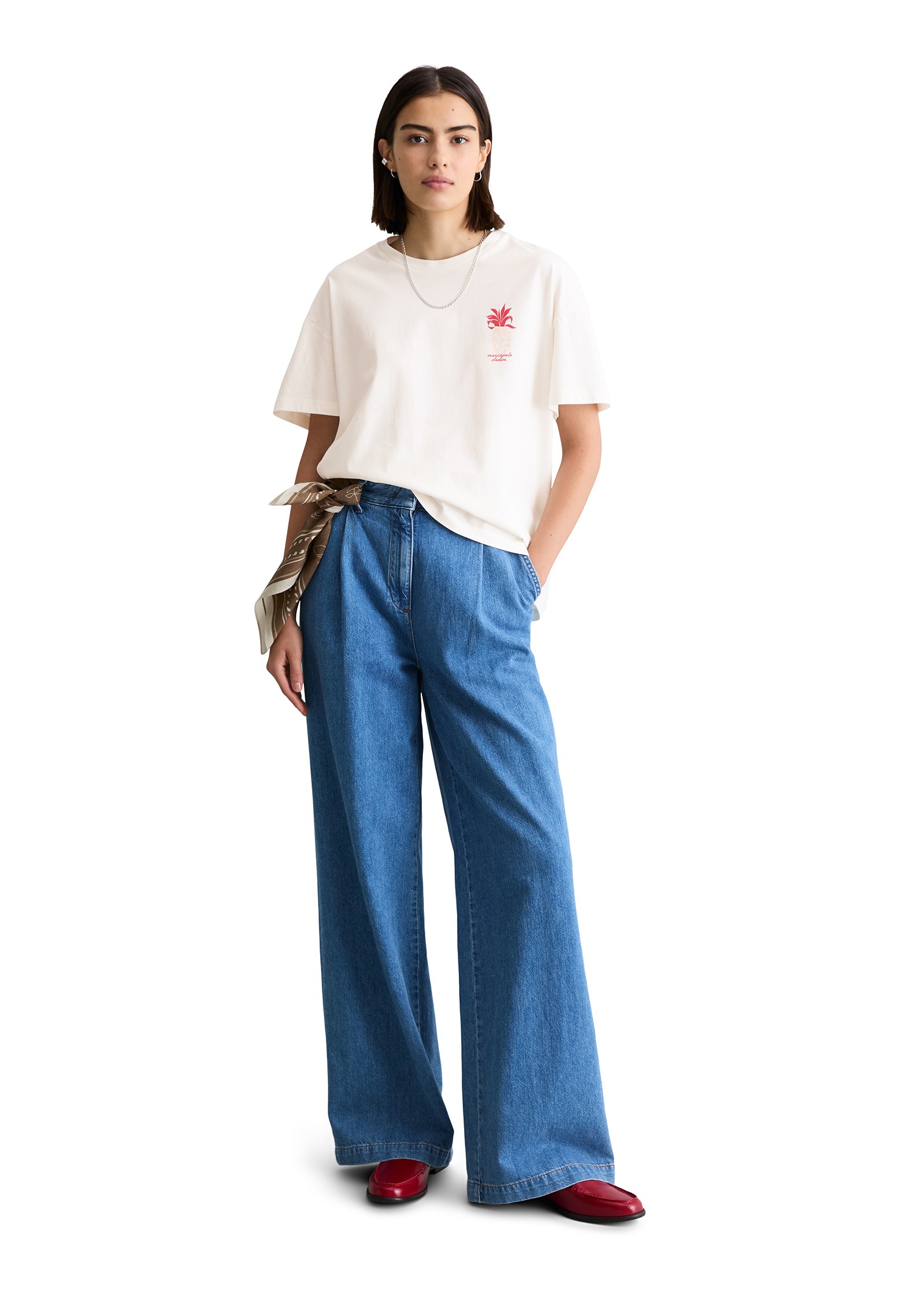 Marc O'Polo DENIM T-Shirt »aus Basic Single Jersey«