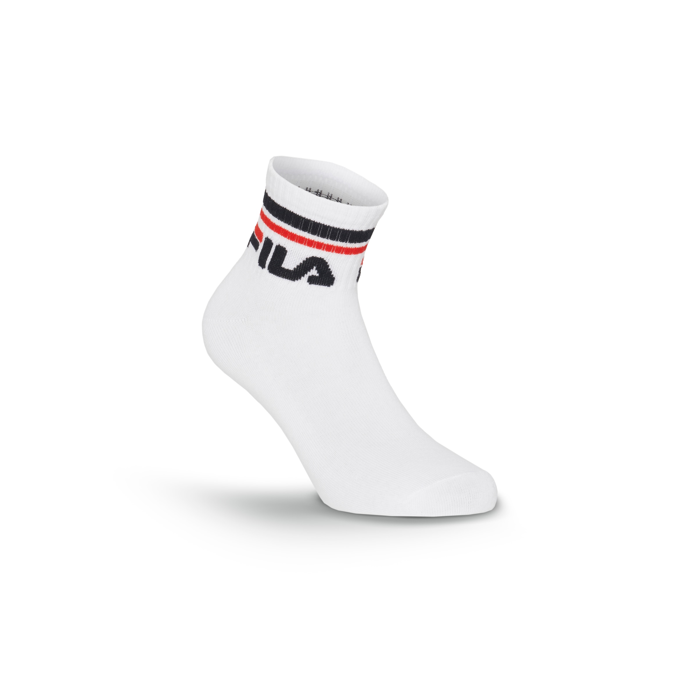 Fila Kurzsocken »UNISEX QUARTER PLAIN SOCKS«, (6 Paar), mit Logo-Schriftzug