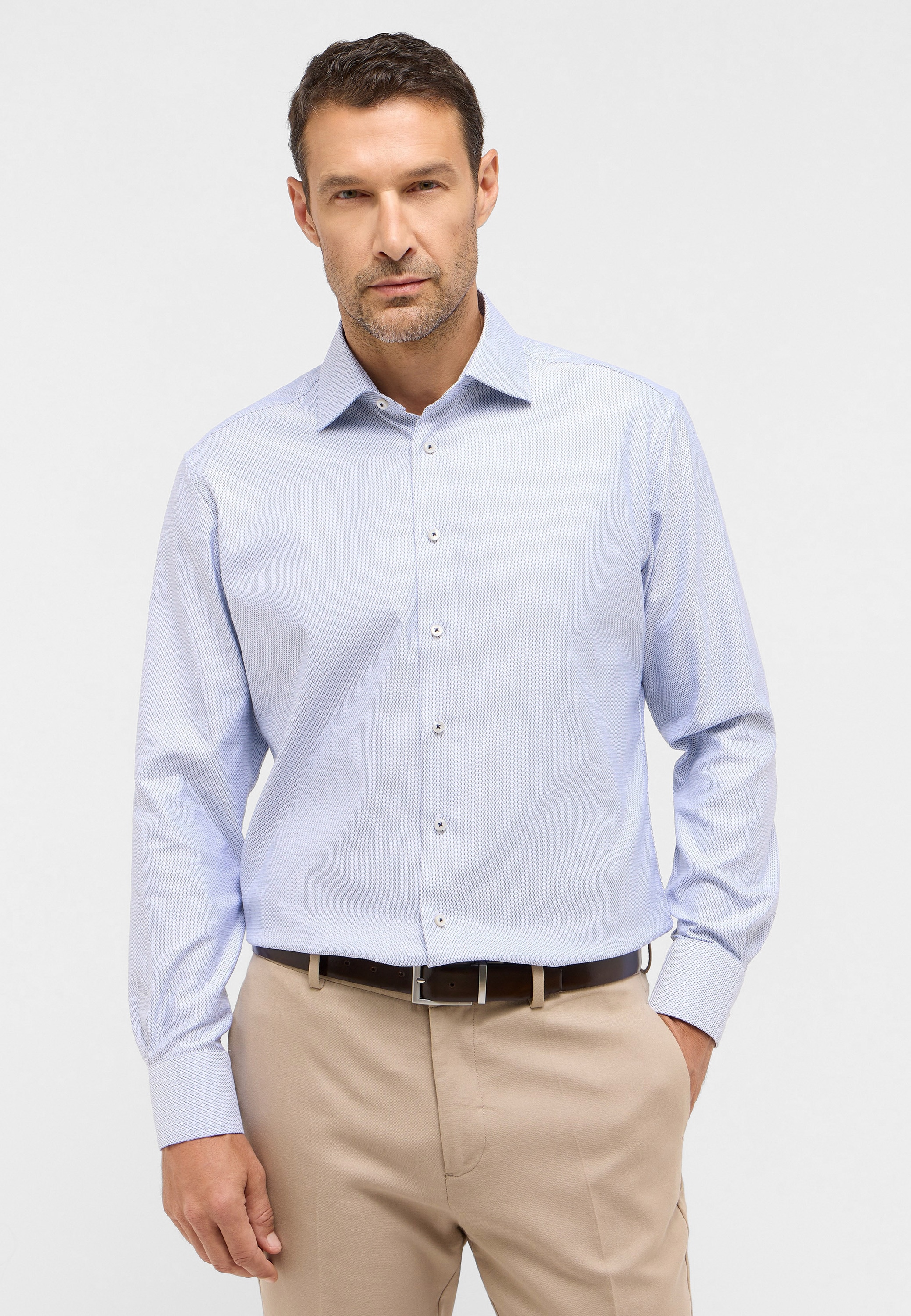 Eterna Langarmhemd "MODERN FIT", NON IRON (bügelfrei) günstig online kaufen