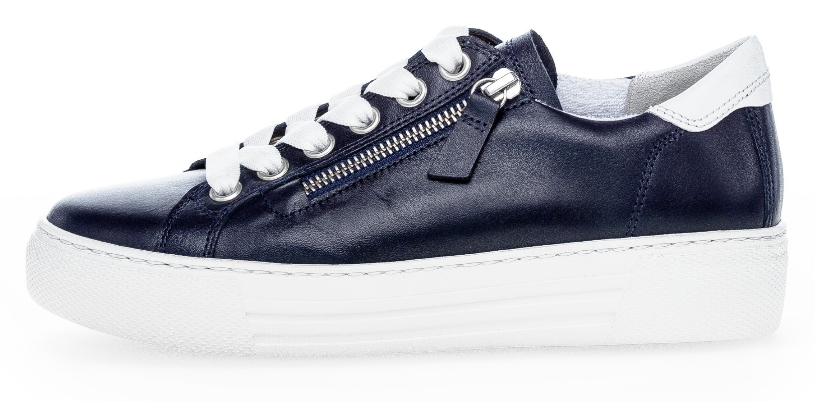 Thumbnail - Gabor Plateausneaker "FLORENZ", Freizeitschuh, Halbschuh, Schnürschuh in bequemer Weite G = weit