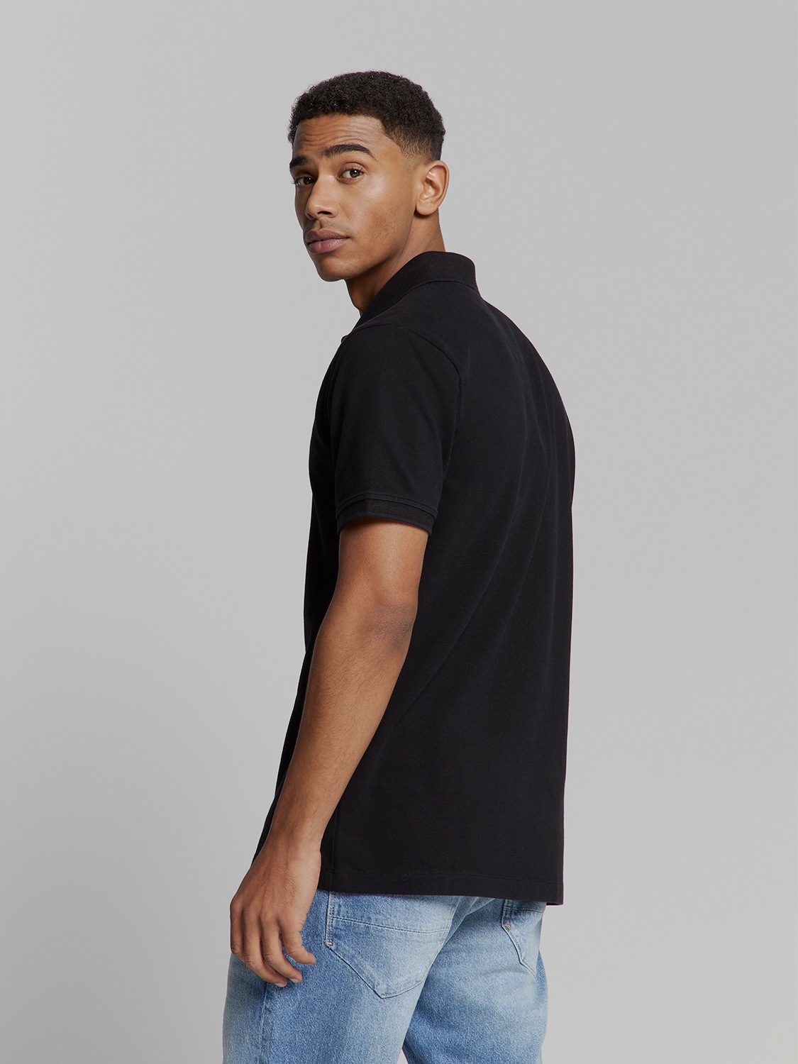 NO EXCESS Poloshirt »No Excess Poloshirt Polo Pique Garment Dyed«