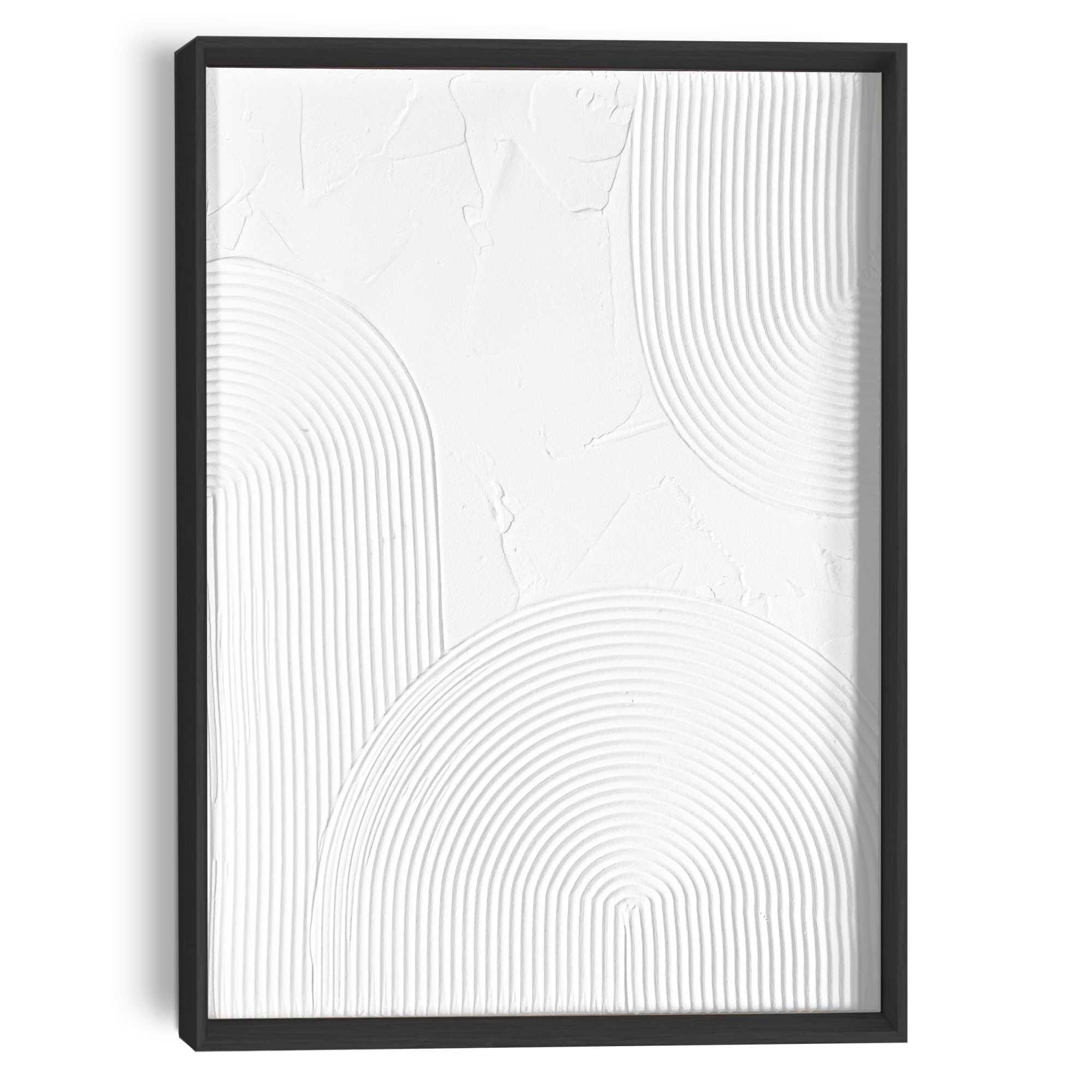 Reinders Wandbild "Reliefbögen", Home Office - Weiß - MDF - Abstrakt - 30x4 günstig online kaufen