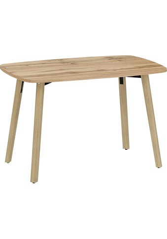 OTTO products Esstisch »Tables«, Füße aus Eiche massiv, Breite 118 cm kaufen