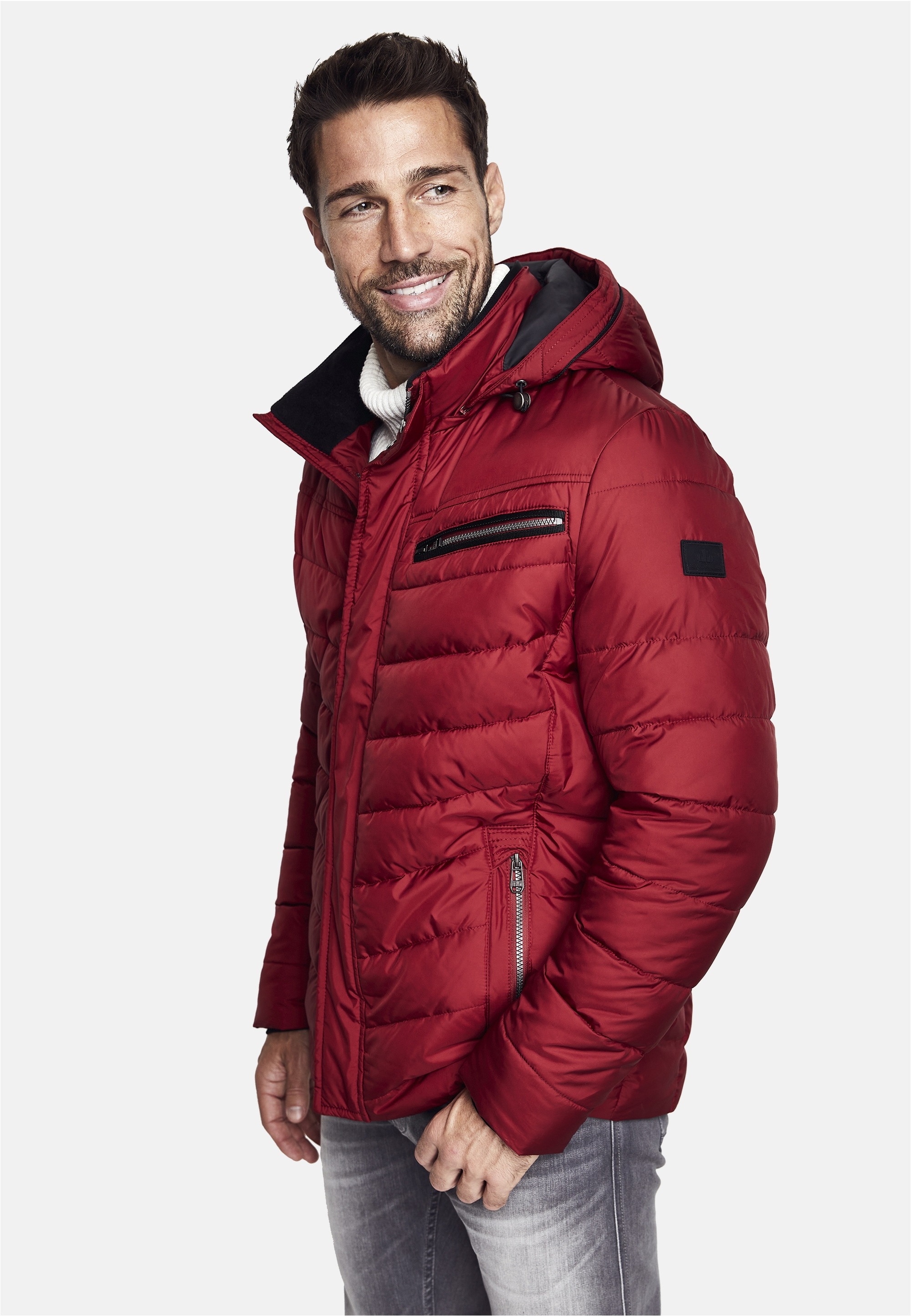 New Canadian Steppjacke »Lightwear-Stepp Jacke«, mit abnehmbarer Kapuze