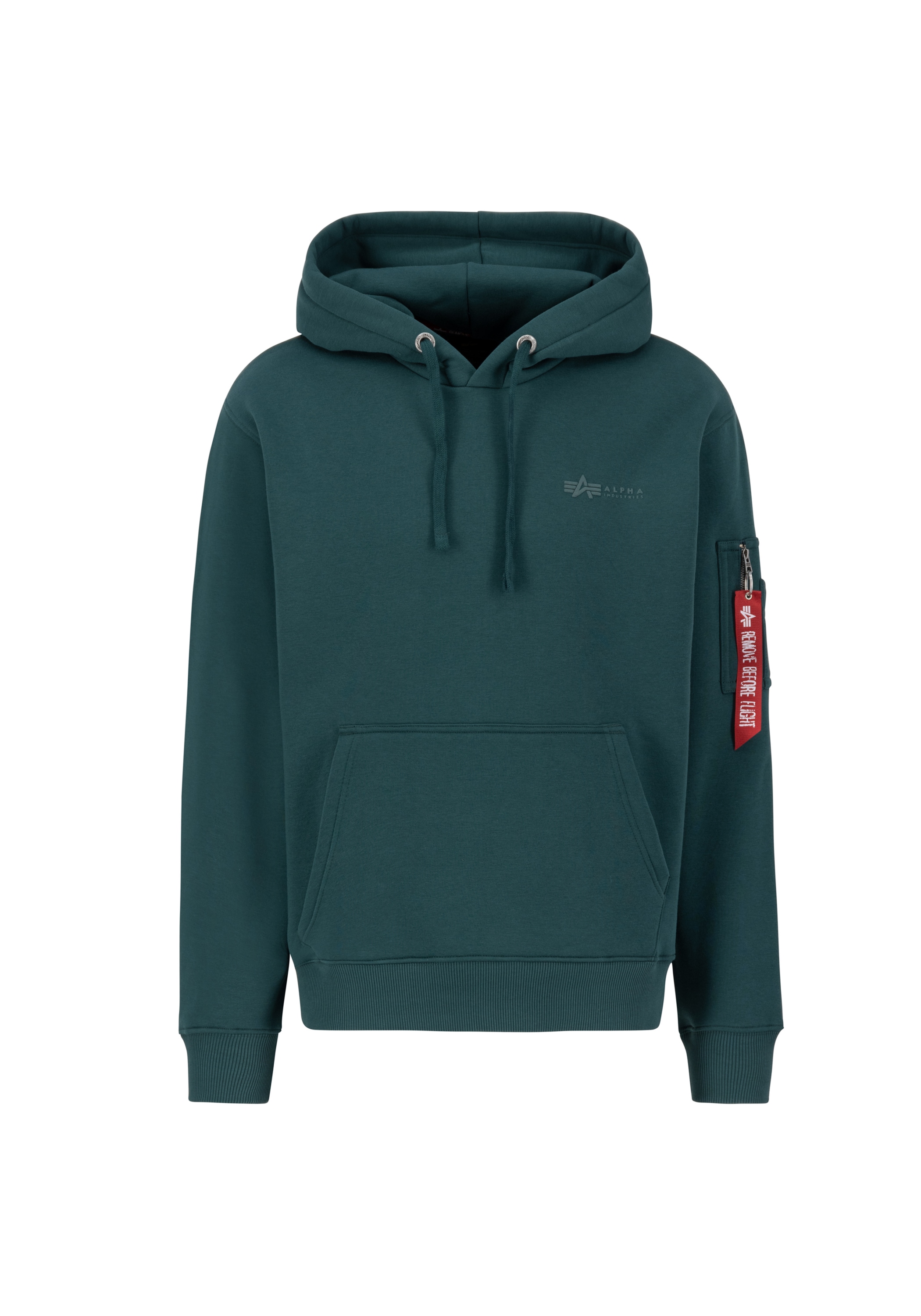 Alpha industries hoodie dark petrol online