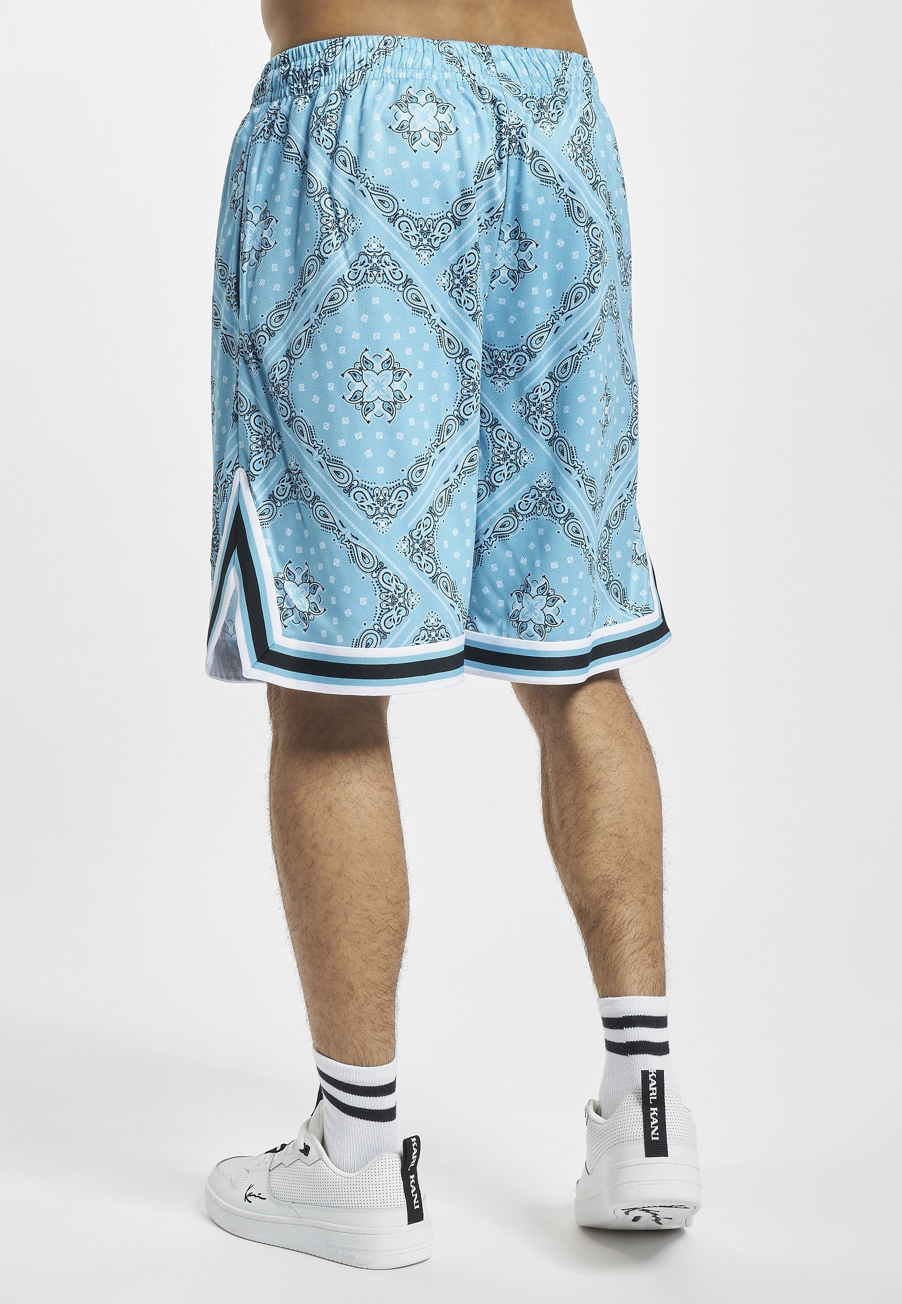 Karl Kani Shorts »Karl Kani Herren KM232-011-1 KK Varsity Paisley Mesh Shorts«