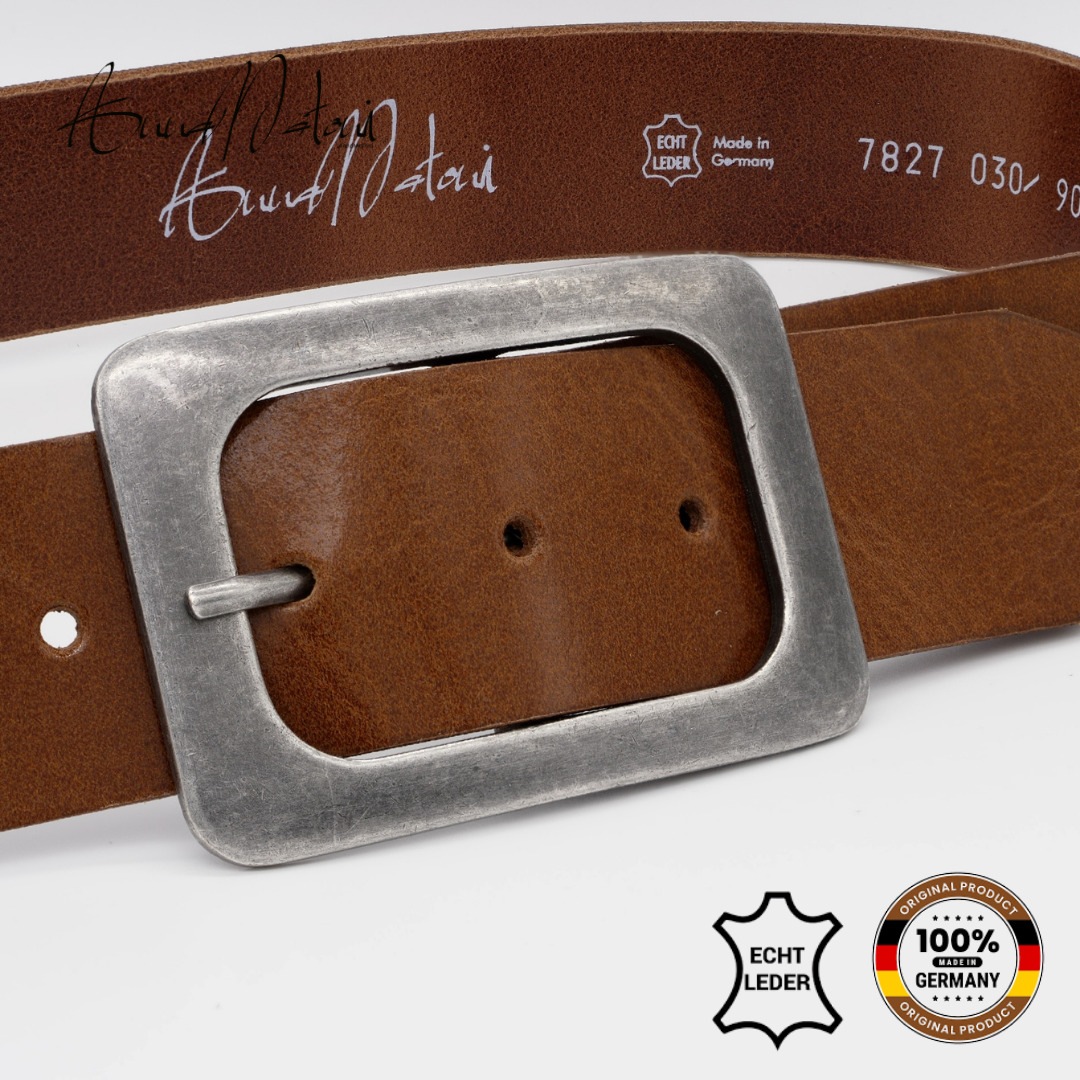 Thumbnail - AnnaMatoni Ledergürtel "AnnaMatoni Ledergürtel Blu Ledergürtel Blu"