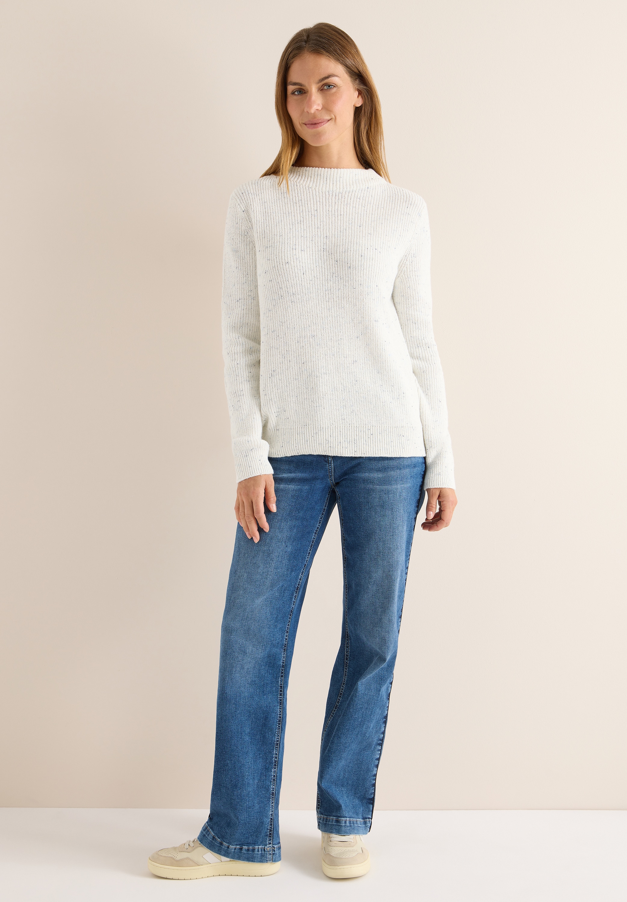 Cecil Strickpullover, im soften Baumwoll-Mix