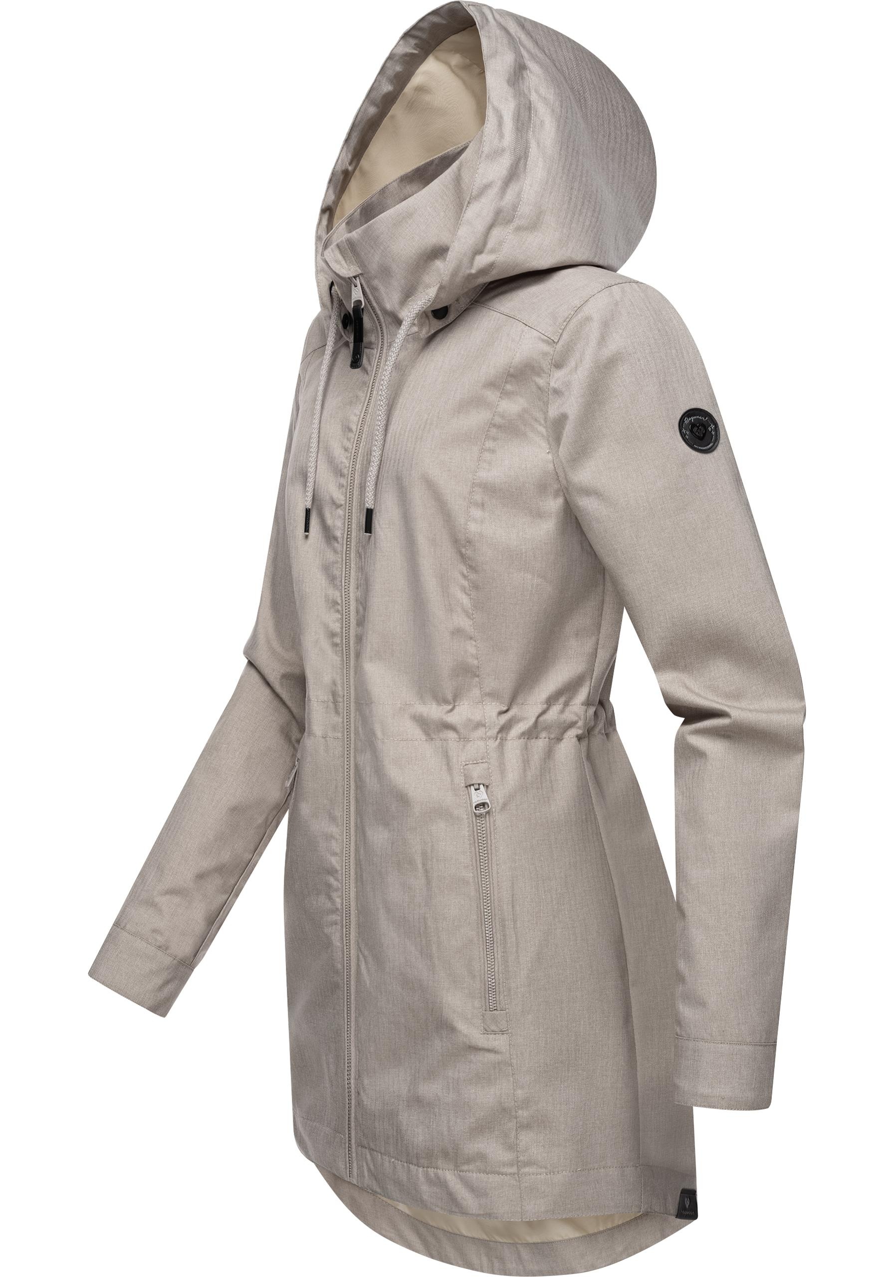 Ragwear Kurzmantel "Dakkota II" Wasserdichter Outdoormantel für die Übergan günstig online kaufen