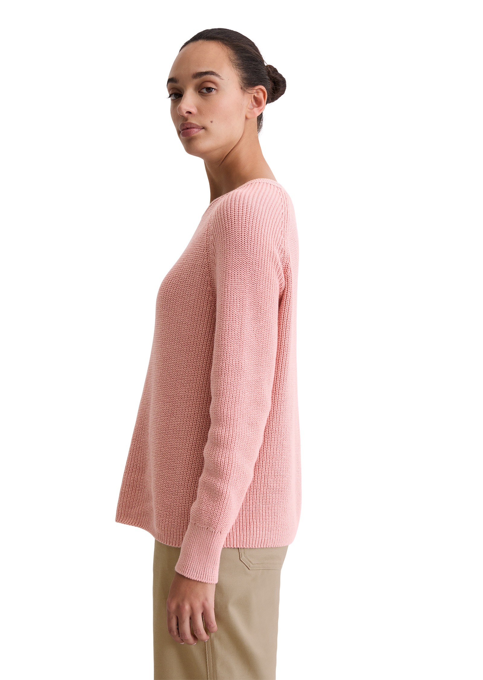 Marc OPolo Rundhalspullover "aus Heavy-Weight-Organic-Cotton" günstig online kaufen