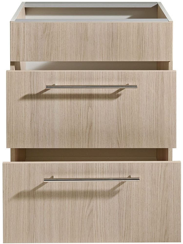 wiho Küchen Kochfeldumbauschrank »Filo« 60 cm breit, mit 2 großen Auszügen ohne Arbeitsplatte