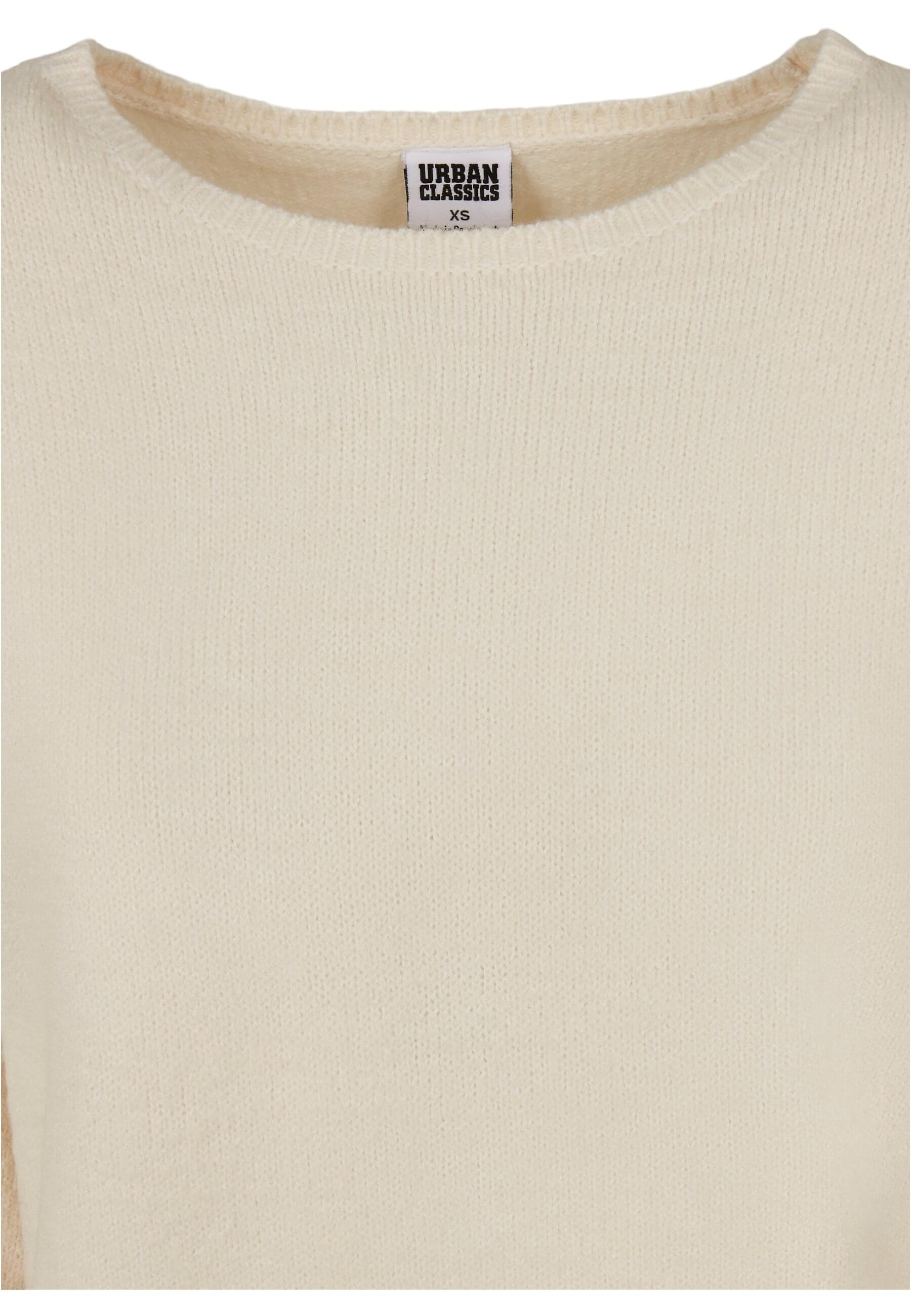 URBAN CLASSICS Sweater »Urban Classics Damen Ladies Chunky Fluffy Sweater«, (1 tlg.)