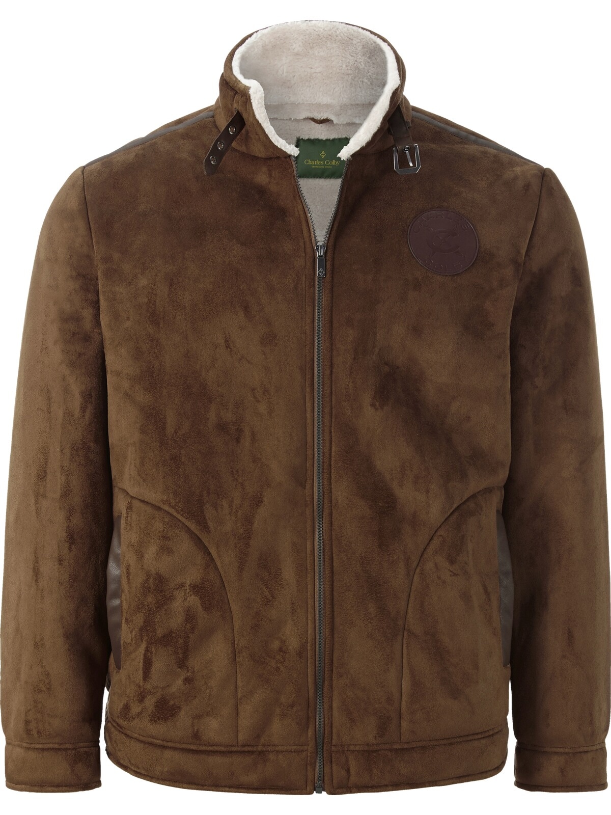 Charles Colby Lederimitatjacke »Jacke SIR SHERWIN«