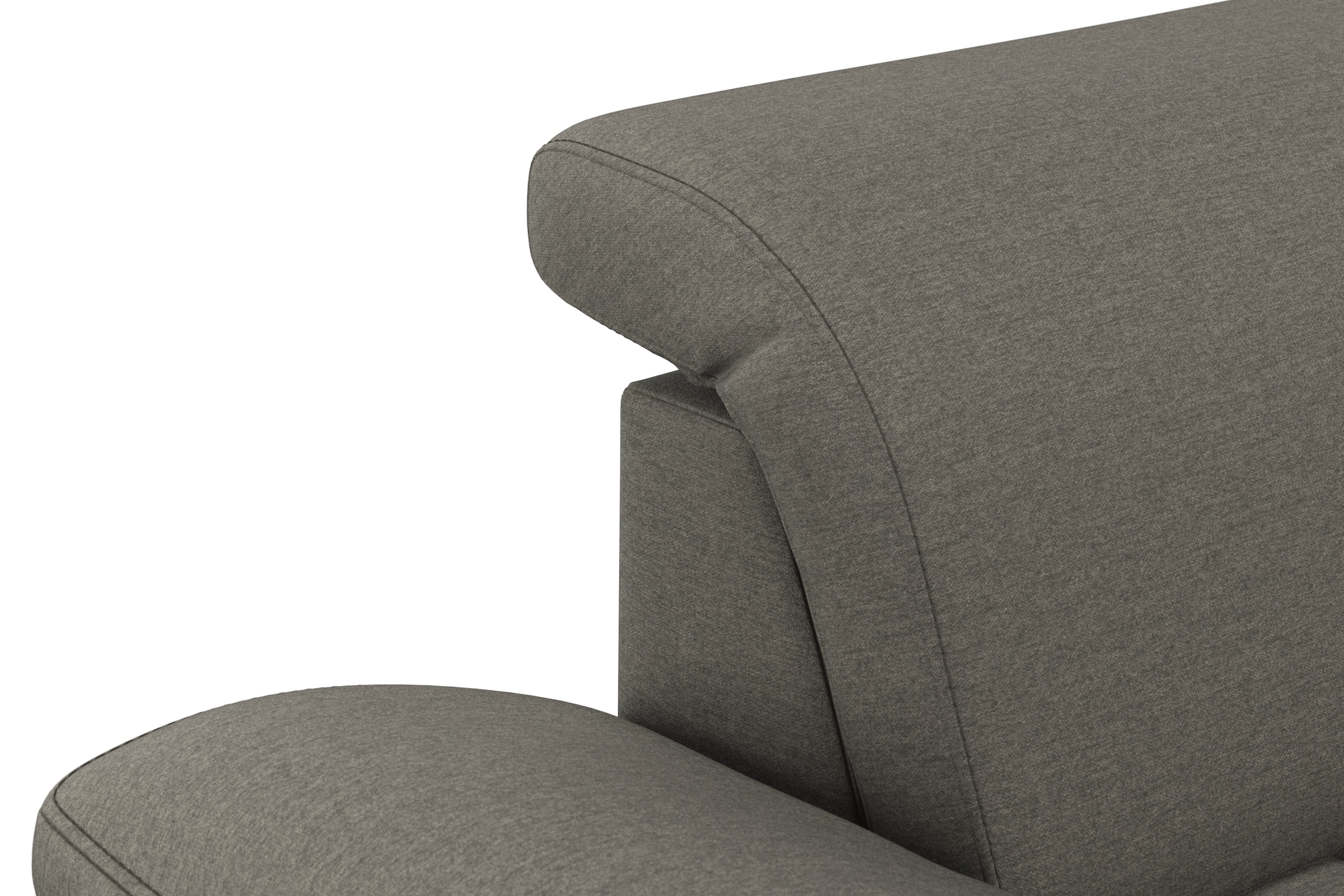 sit&more Ecksofa »Cool L-Form«, wahlweise mit Kopfteilverstellung und Vorziehsitz, motorisch