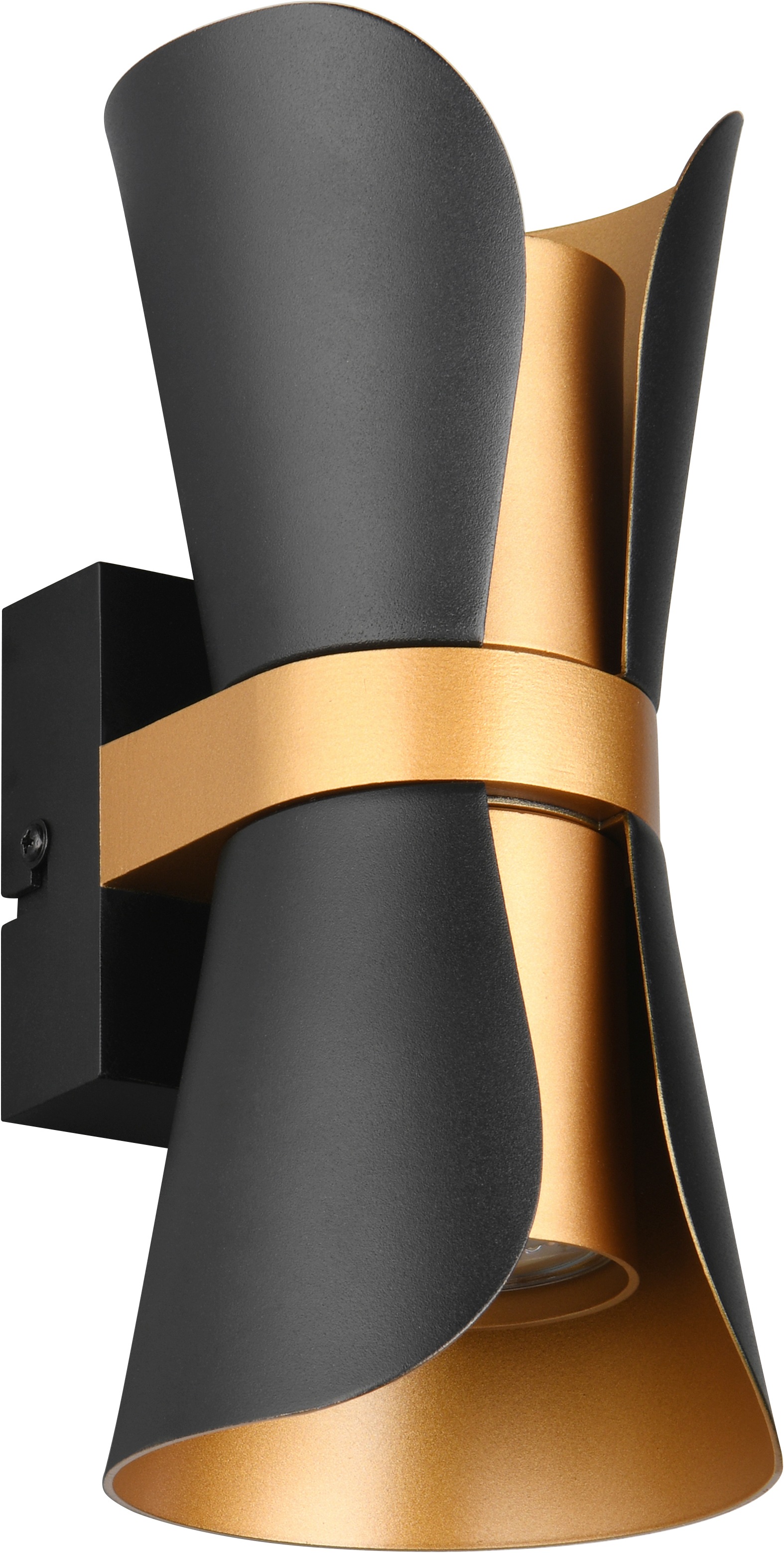 TRIO Leuchten Wandleuchte »COAT, up-and-down Wandlampe exkl 2x GU10 max 10W, zweifarbig« GU10 1 Stk. warmweiß - kaltweiß moderne Design Wandleuchte für wechselbare Leuchtmittel, 21cm hoch