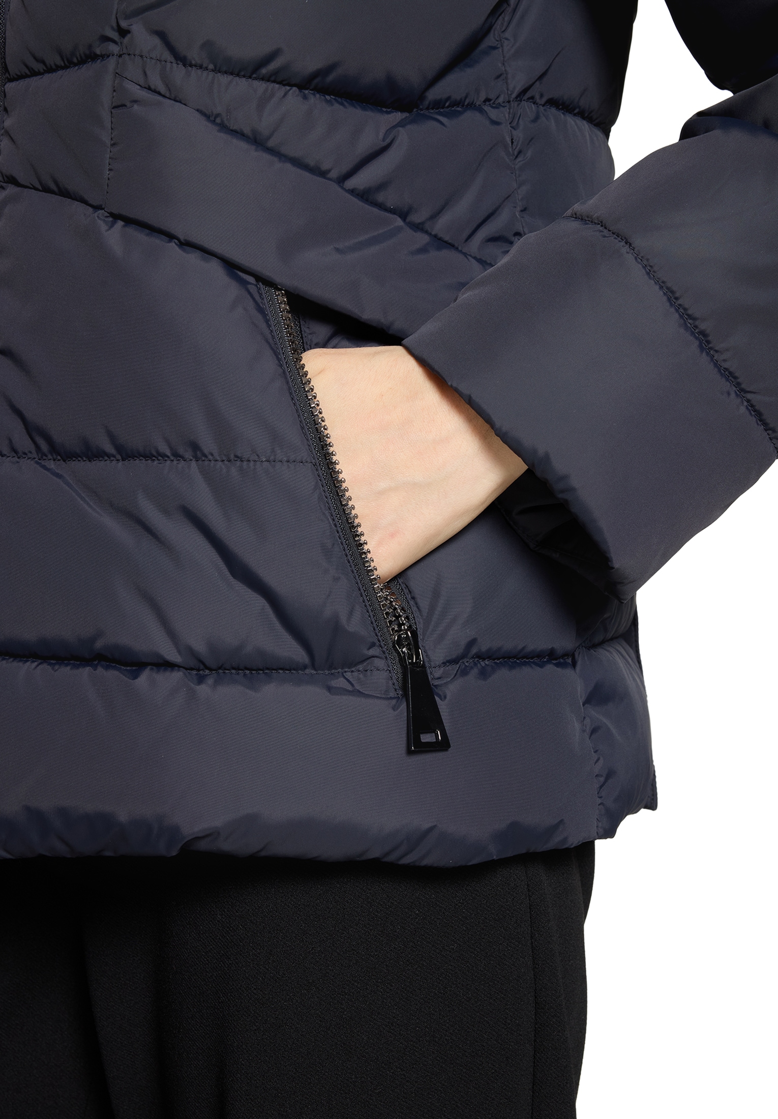 Betty Barclay Steppjacke mit Kapuze mit abnehmbarer Kapuze