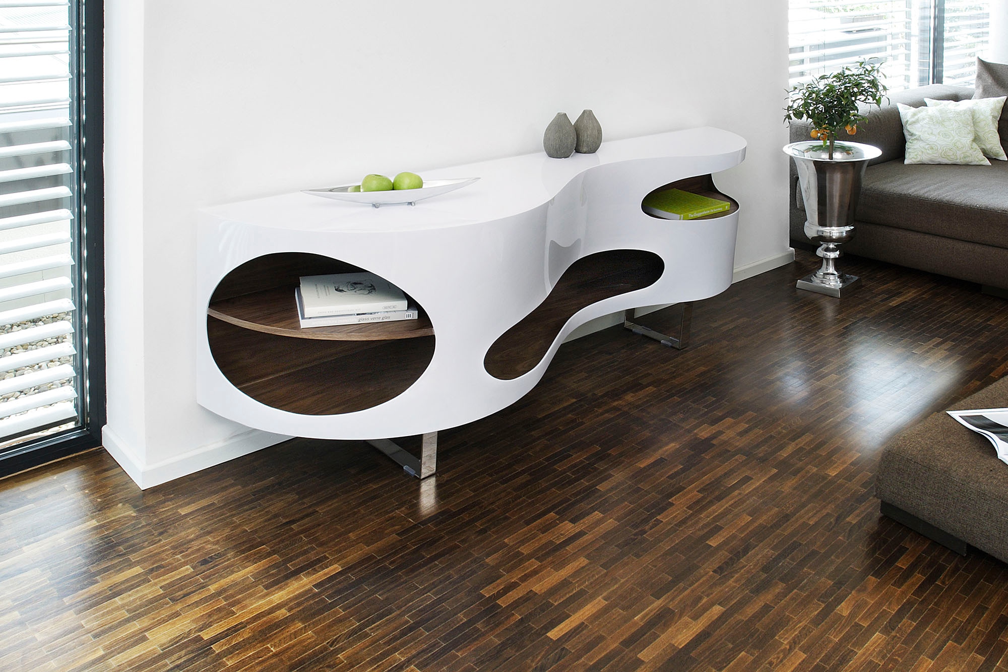 SalesFever Sideboard, Kommode in extravaganter Form, Breite 200 cm günstig online kaufen