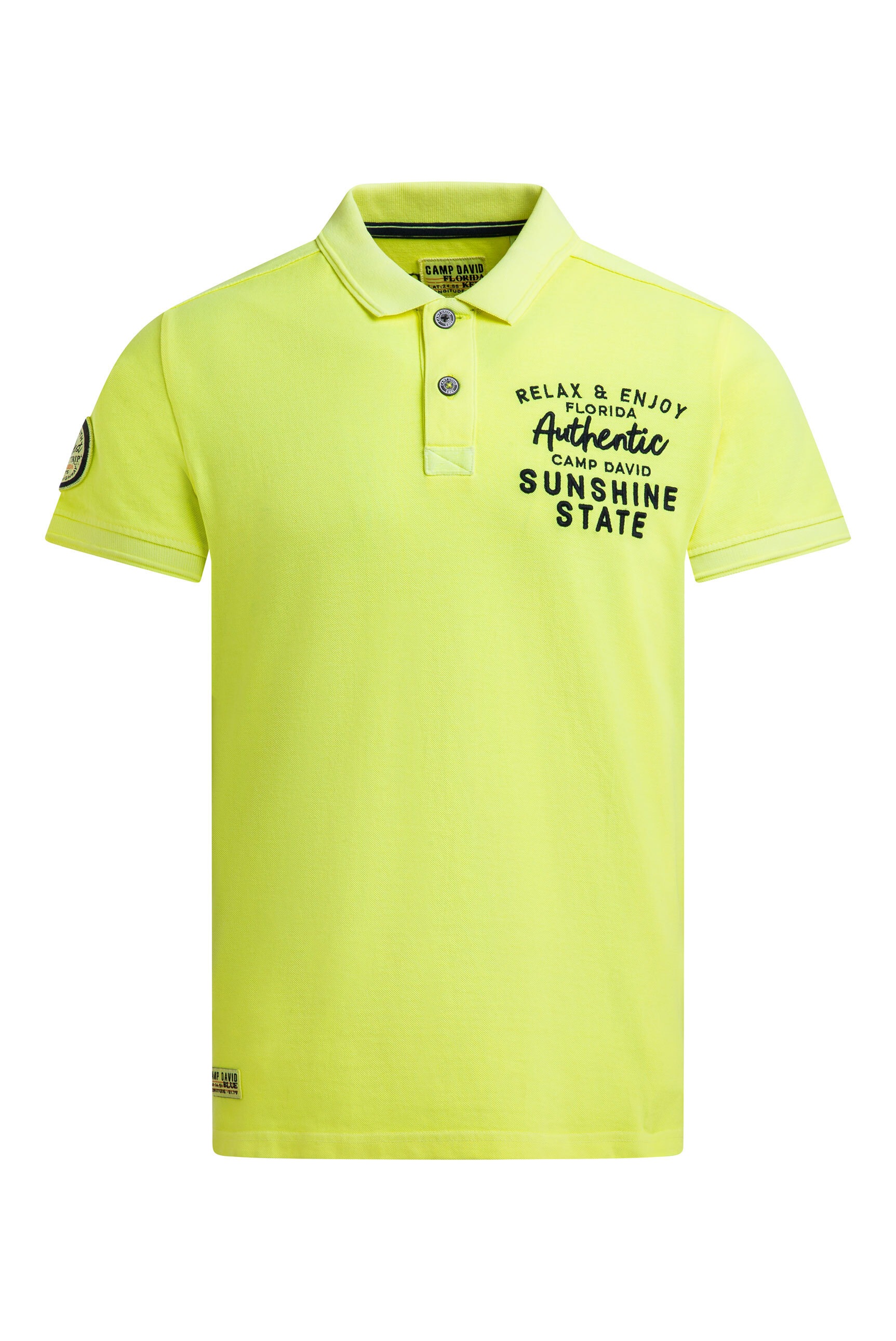 CAMP DAVID Poloshirt aus Baumwolle