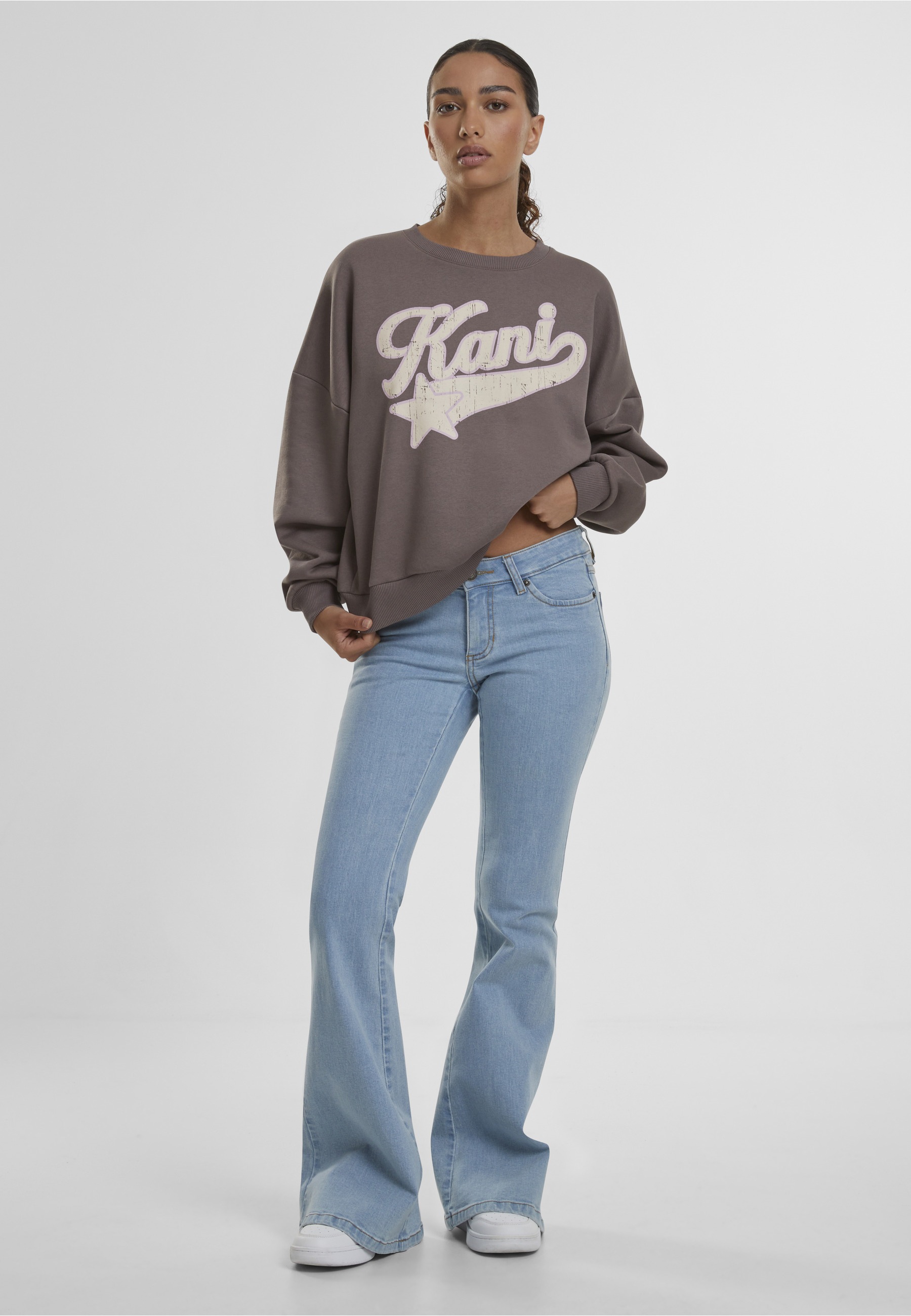 Karl Kani Sweater »Karl Kani Karl Kani Woven Signature Star Logo Crew«
