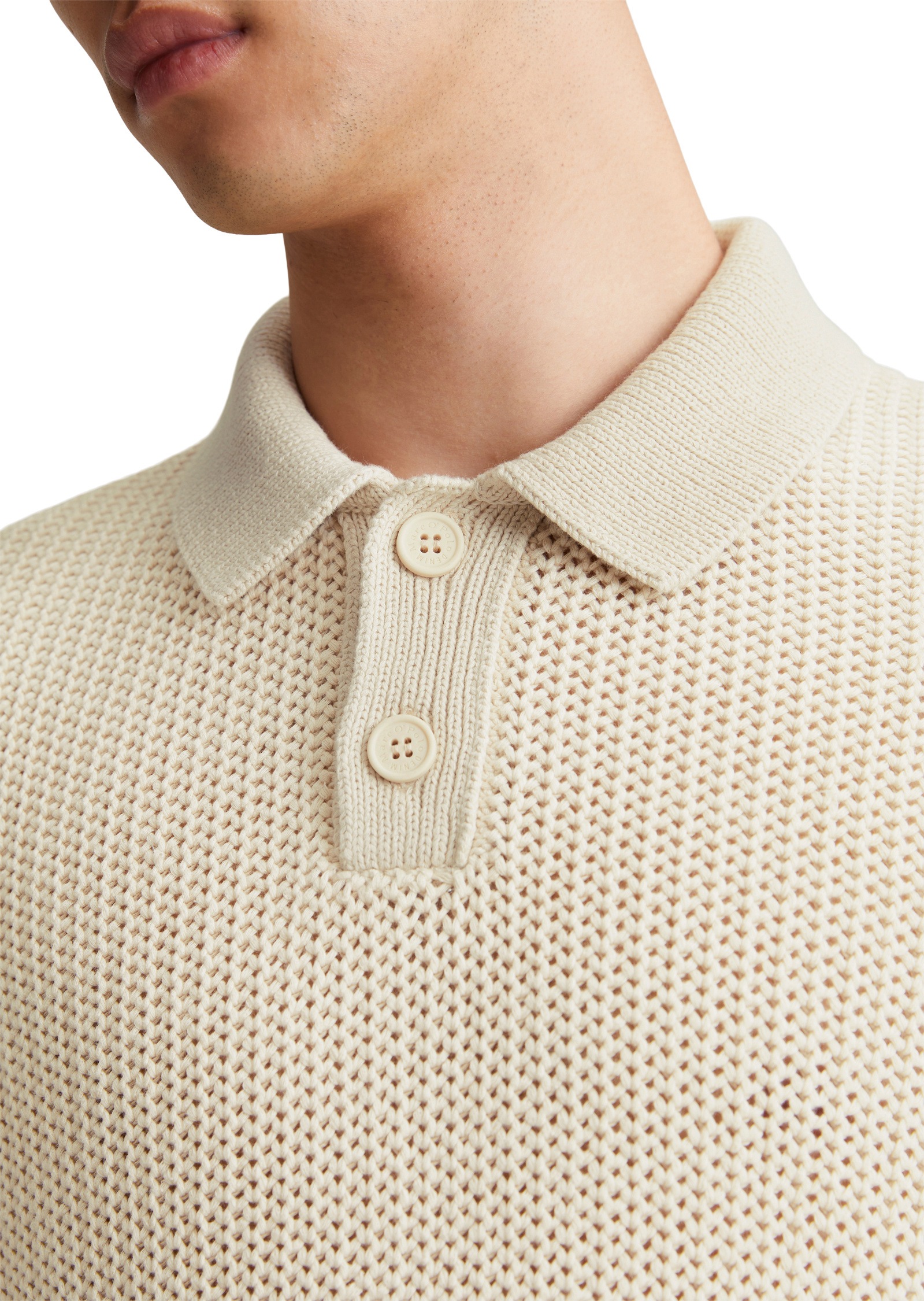 Marc O'Polo DENIM Poloshirt »aus reiner Bio-Baumwolle«