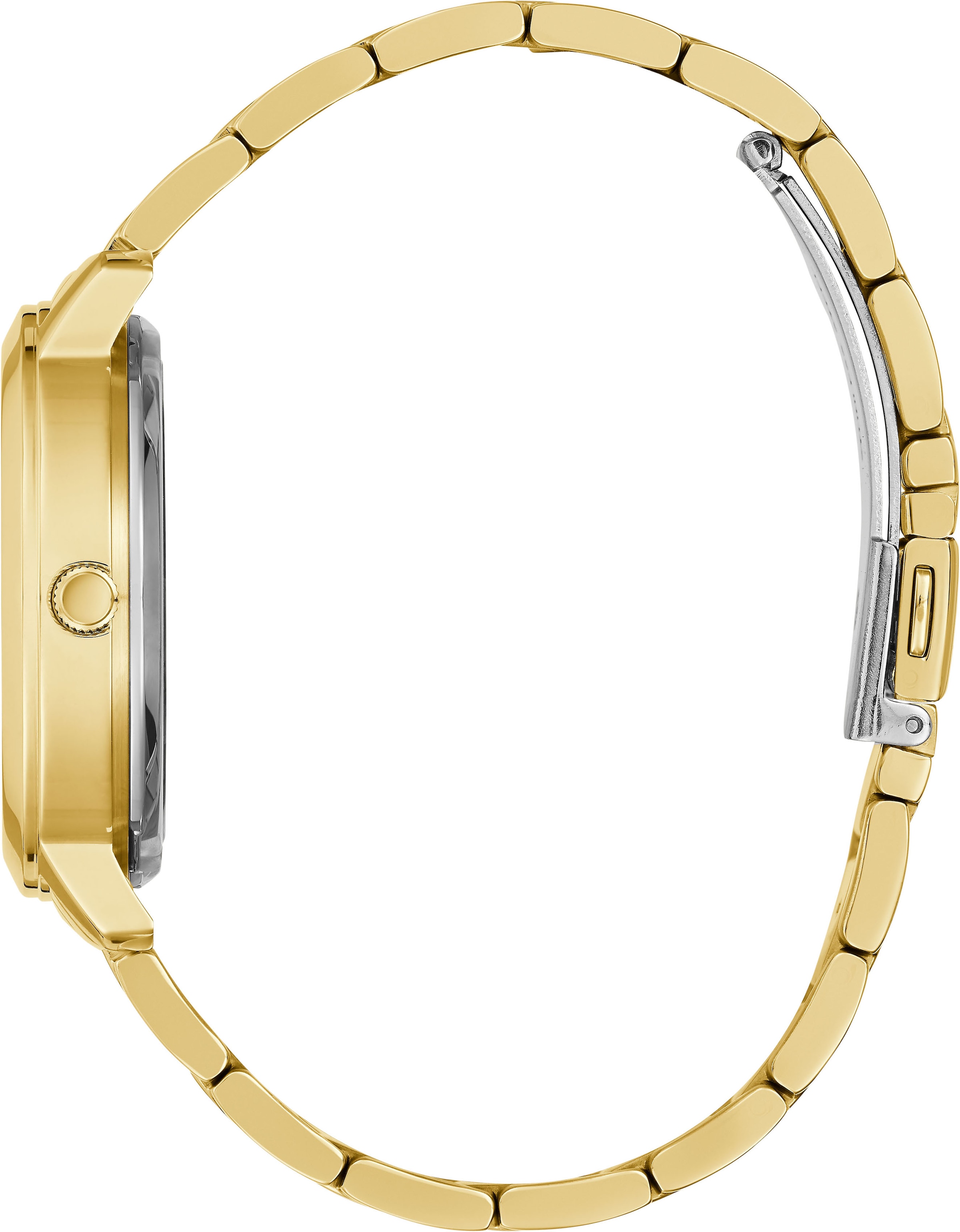 Guess Quarzuhr »GW0300L2,QUATTRO CLEAR«, Armbanduhr, Damenuhr