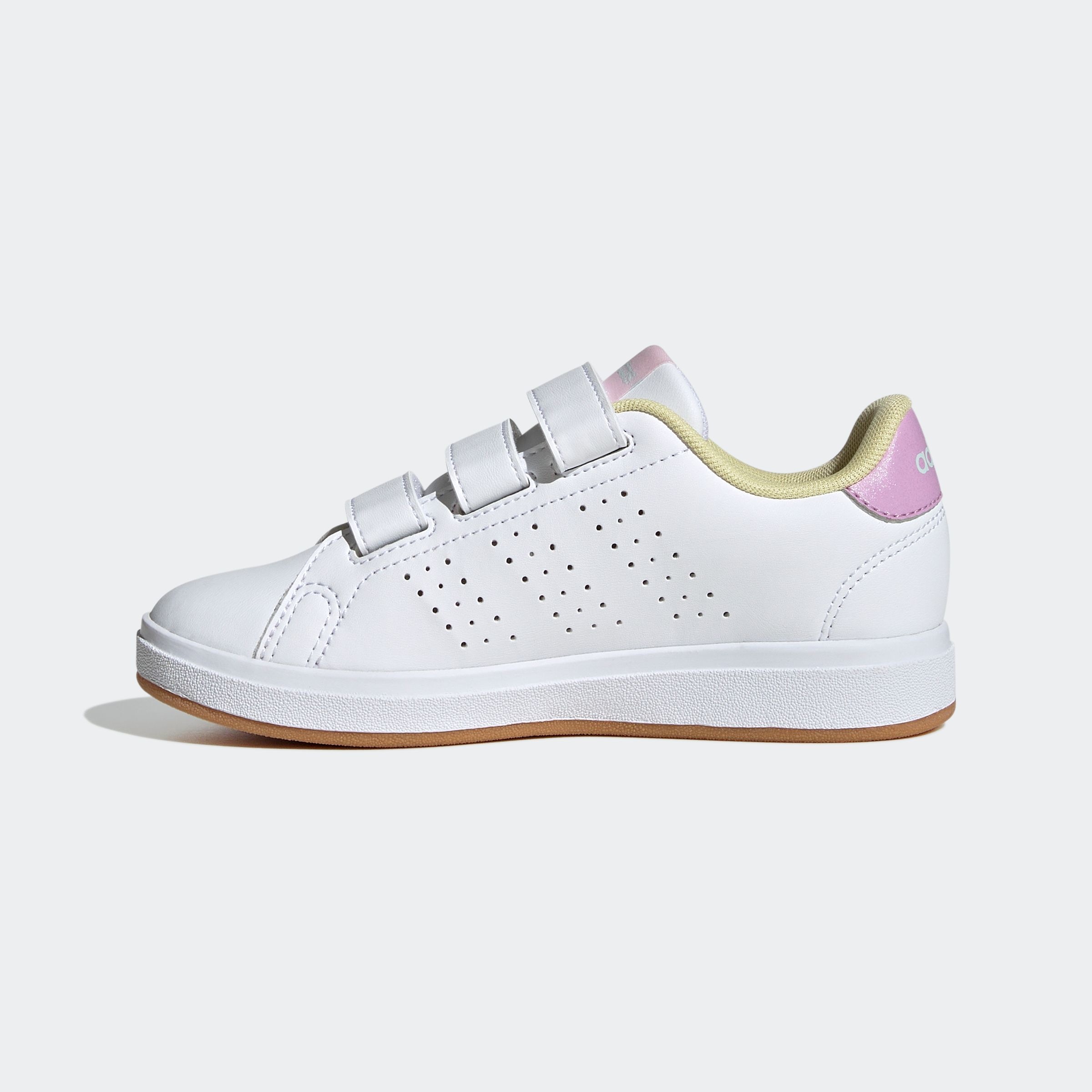 adidas Sportswear Klettschuh »ADVANTAGE BASE 2.0 KIDS«, Design auf den Spuren des adidas Stan Smith
