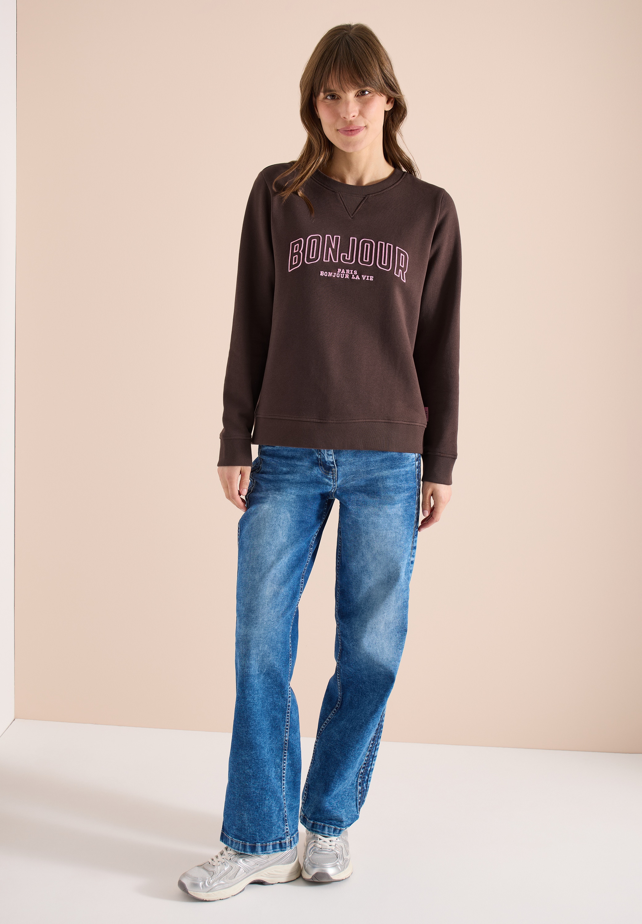 Cecil Sweatshirt , aus reiner Baumwolle
