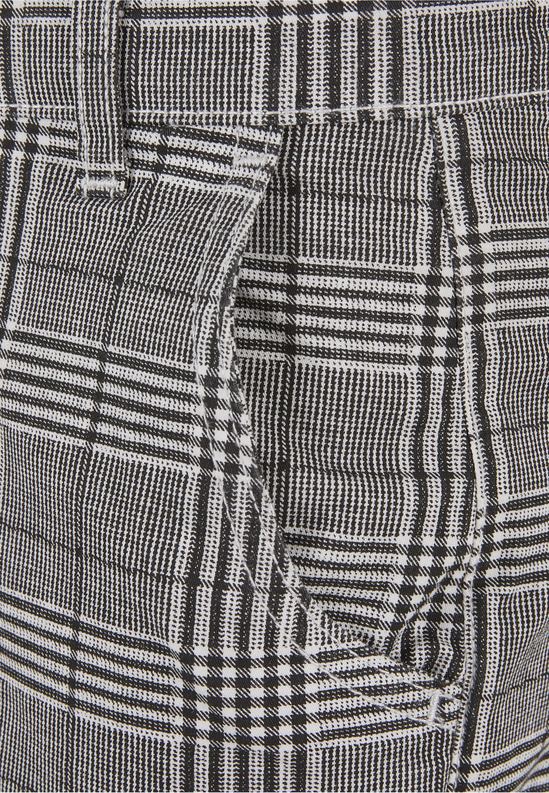 URBAN CLASSICS Cargohose »Urban Classics Herren Boys AOP Glencheck Cargo Jog Pants«