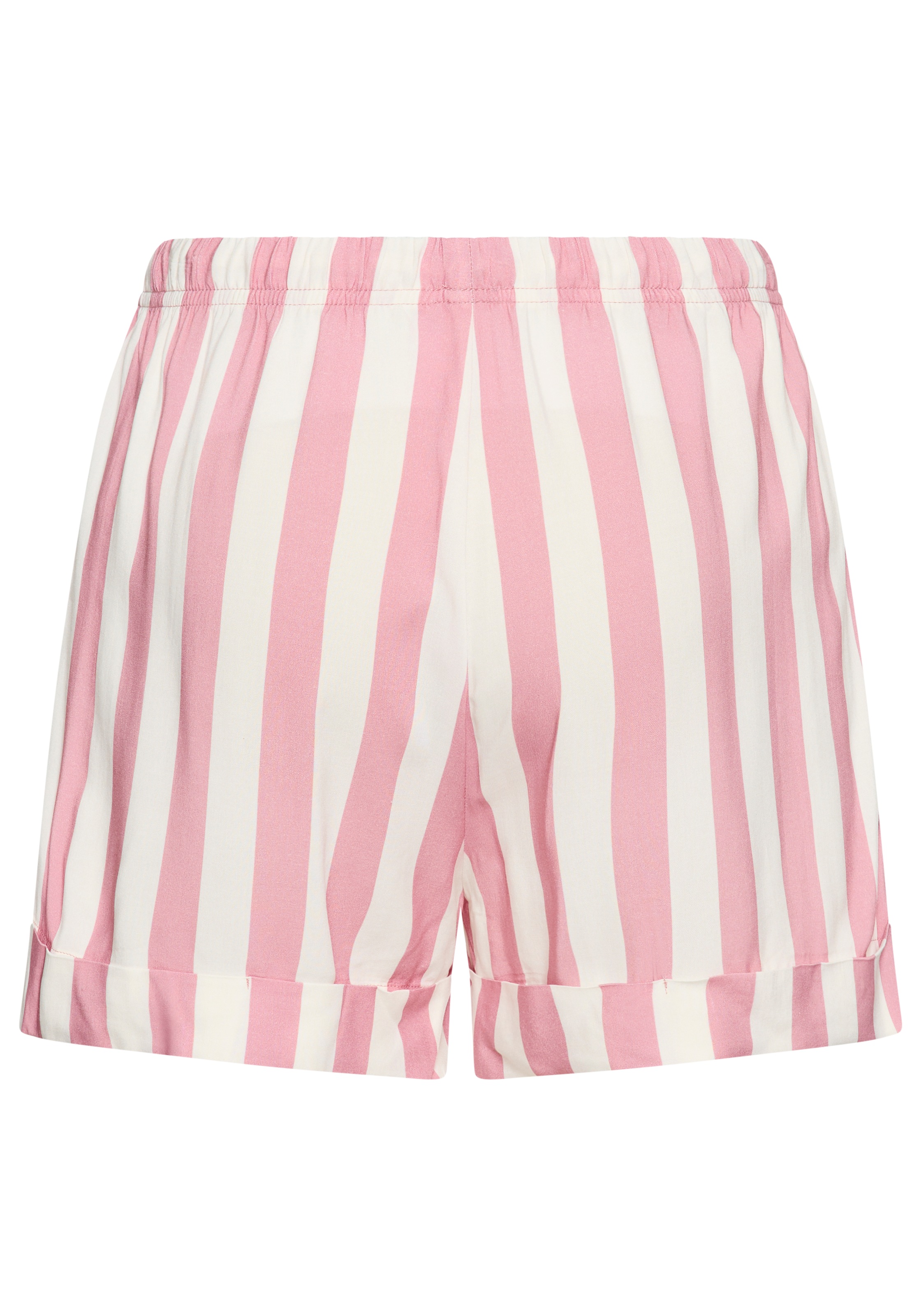 s.Oliver Schlafshorts mit breitem Aufschlag am Saum günstig online kaufen