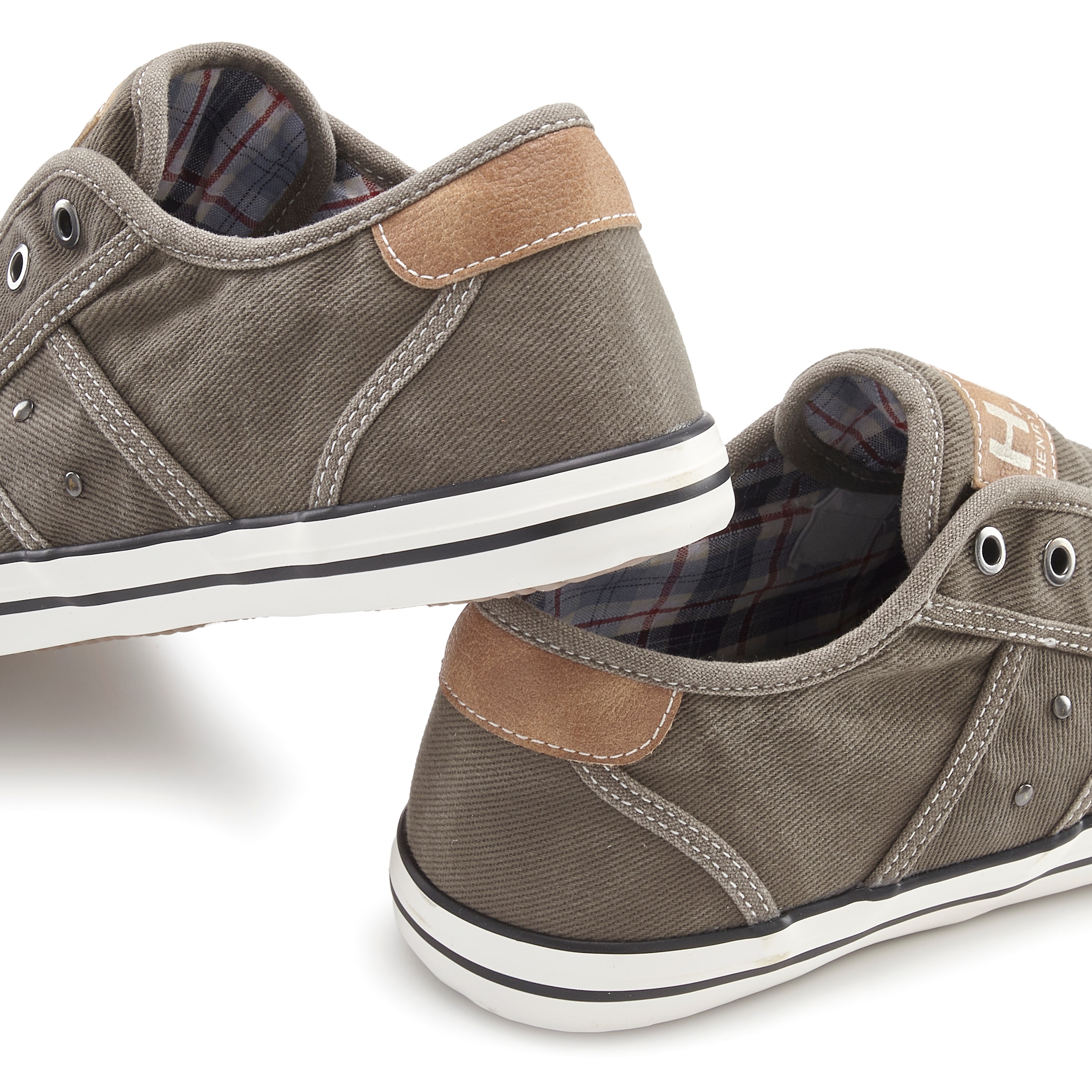 H.I.S Sneaker »Textilschuh, Stoffschuh, Turnschuh, Halbschuh, Freizeitschuh, Slipper«  Slip-On-Sneaker aus weichem Textilmaterial, Unisex