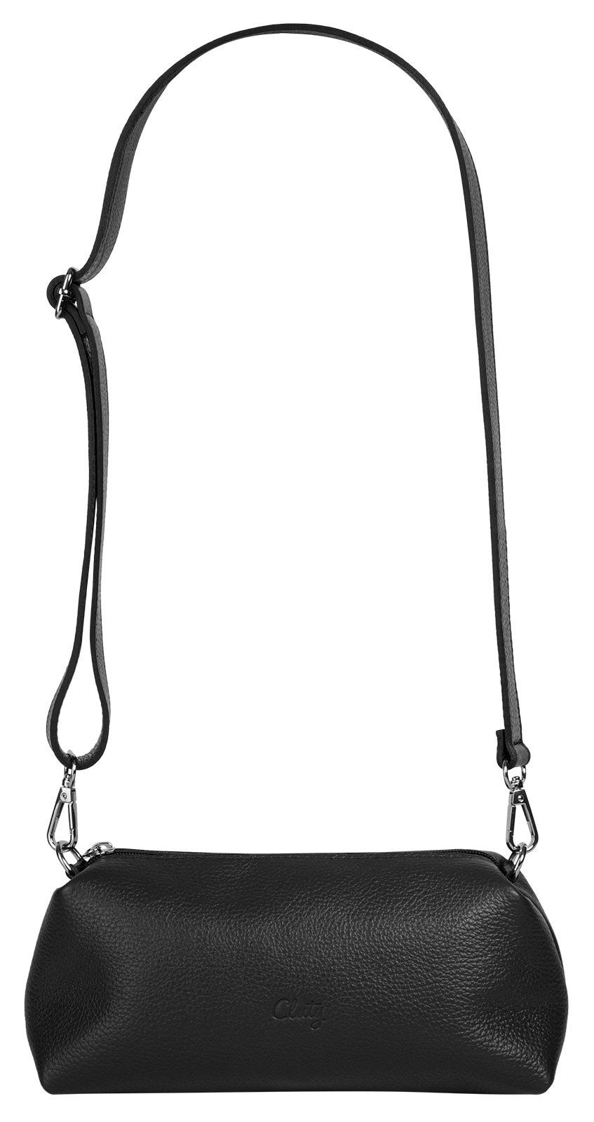 Cluty Henkeltasche »2 in 1«, echt Leder, Made in Italy